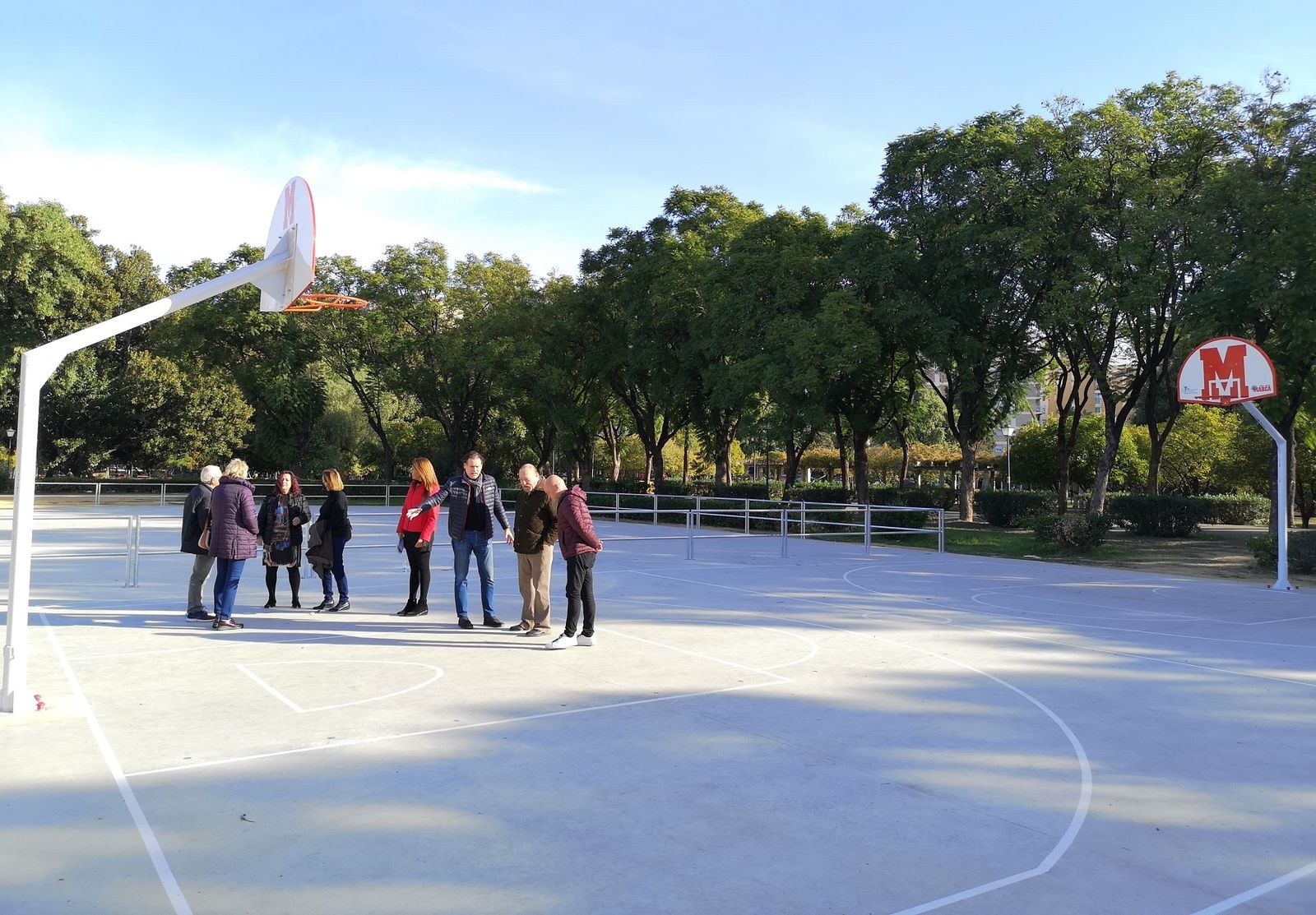 El Ayuntamiento completa la nueva pista multideportiva del Parque de los Príncipes