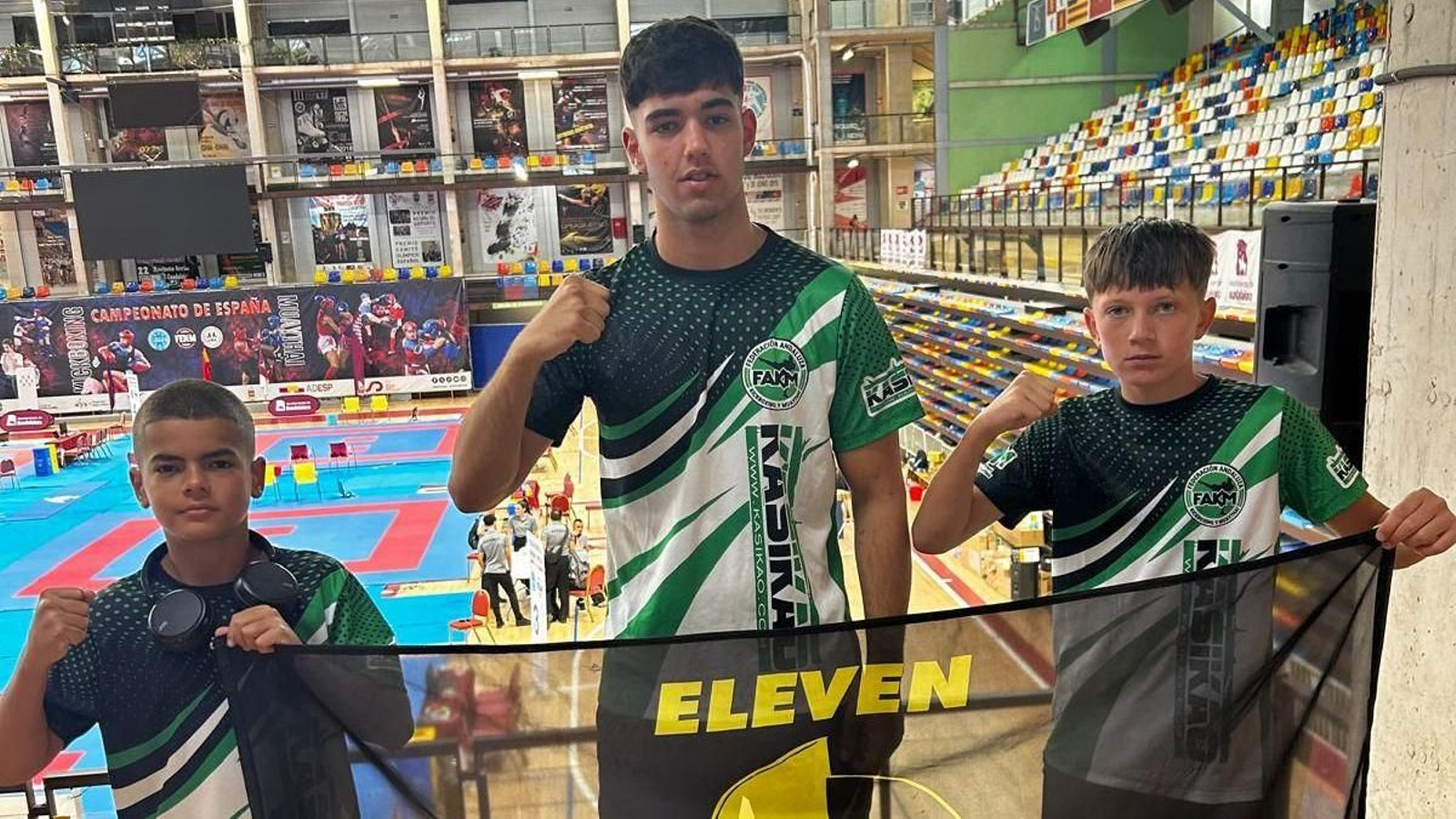 El Eleven Team alcanzó cinco medallas en el Campeonato de España