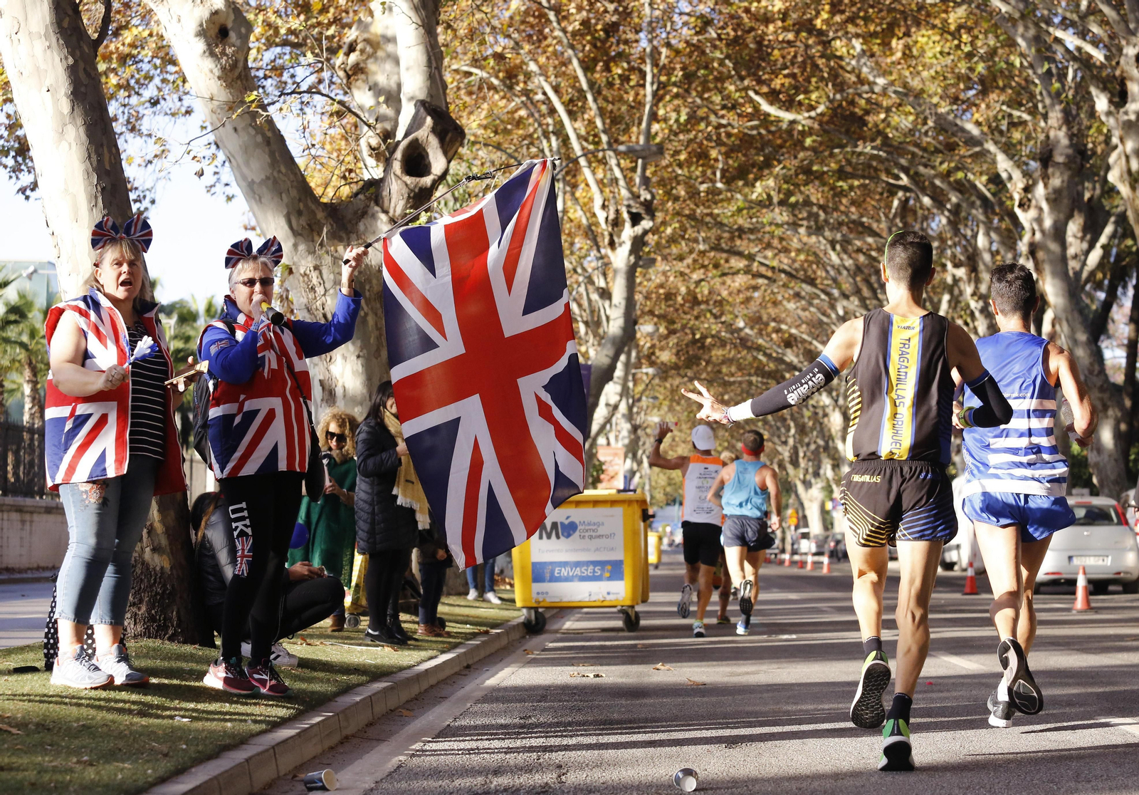 Las mejores fotos del Maratón de Málaga 2018