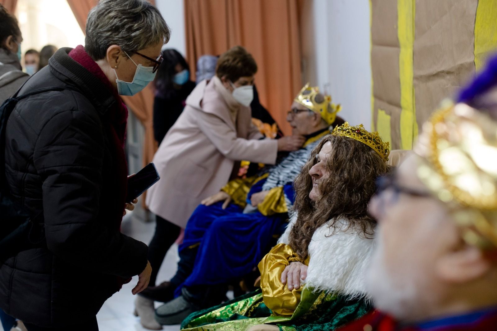 Imágenes del Belén Viviente de la Residencia Fragela