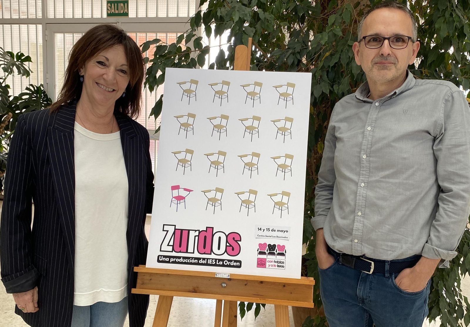 Presentación de la obra 'Zurdos'.