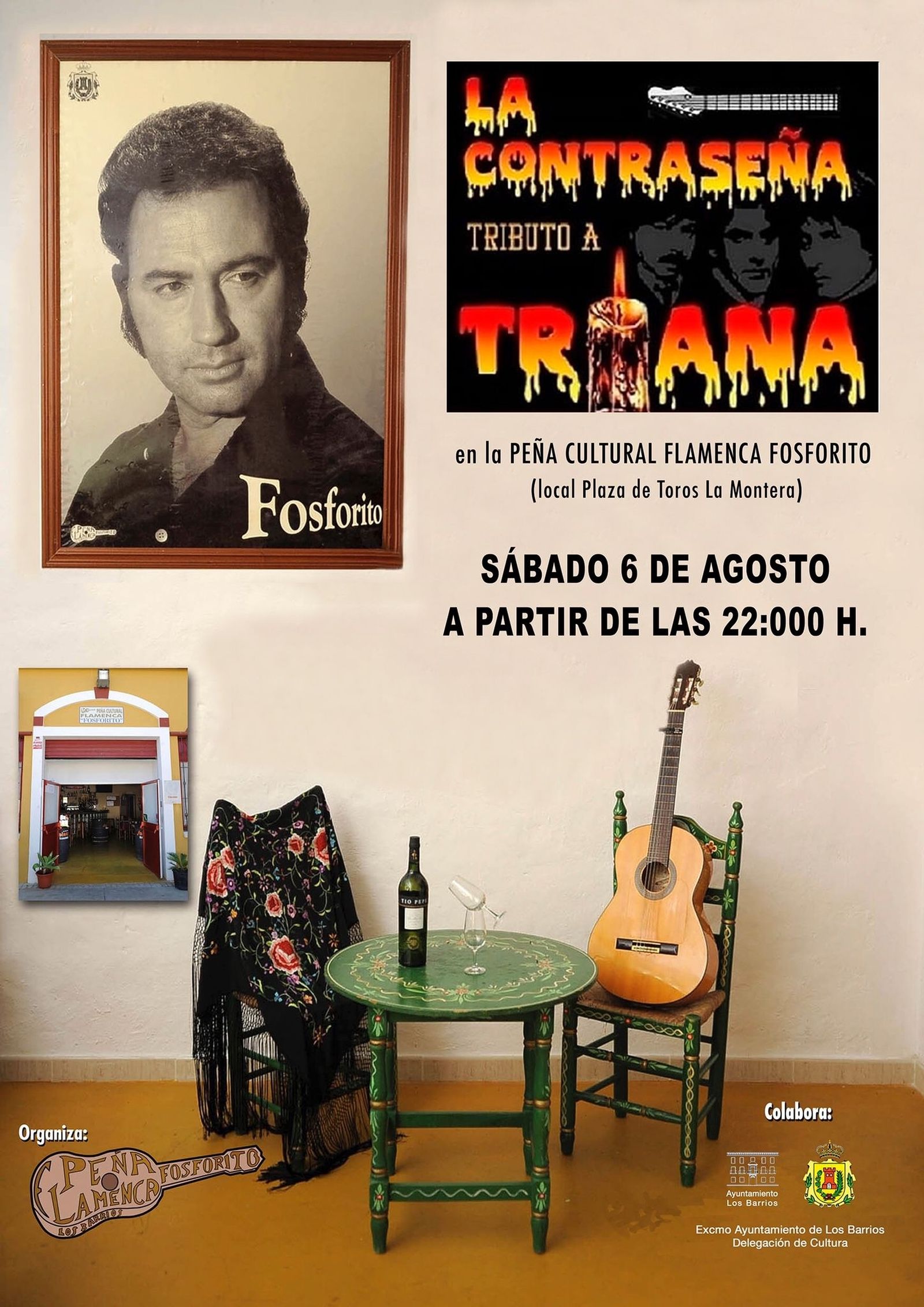 Cartel 'Tributo a Triana' - Peña Fosforito
