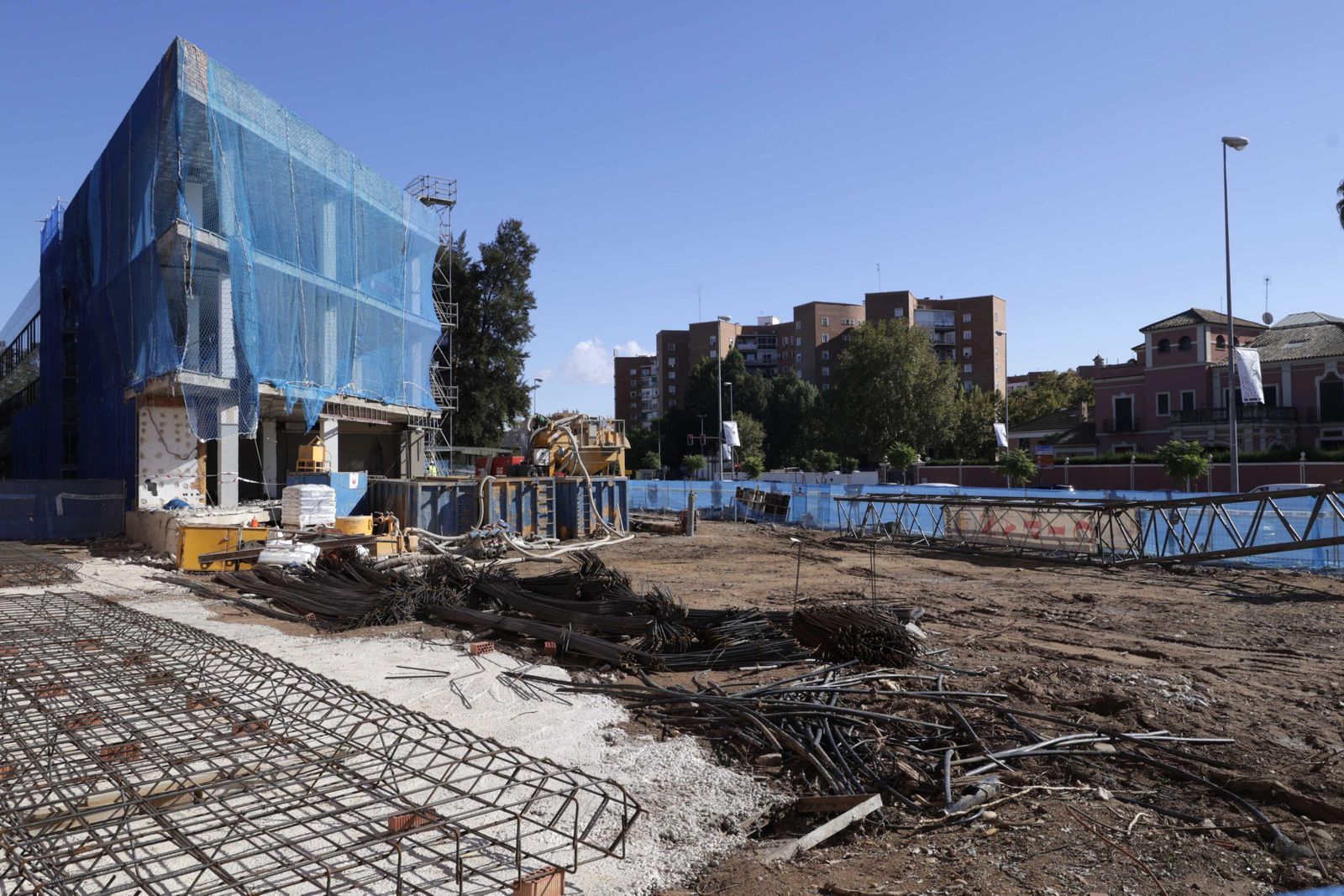 Estado en el  que se encuentra la  parcela número 3 de  la  Palmera.