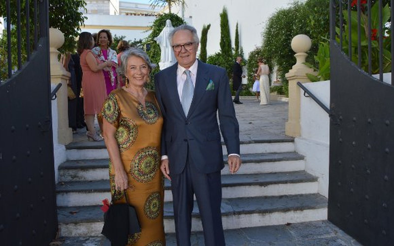 Magdalena Delgado con su marido, Ángel Jiménez.

Foto: Ignacio Casas de Ciria