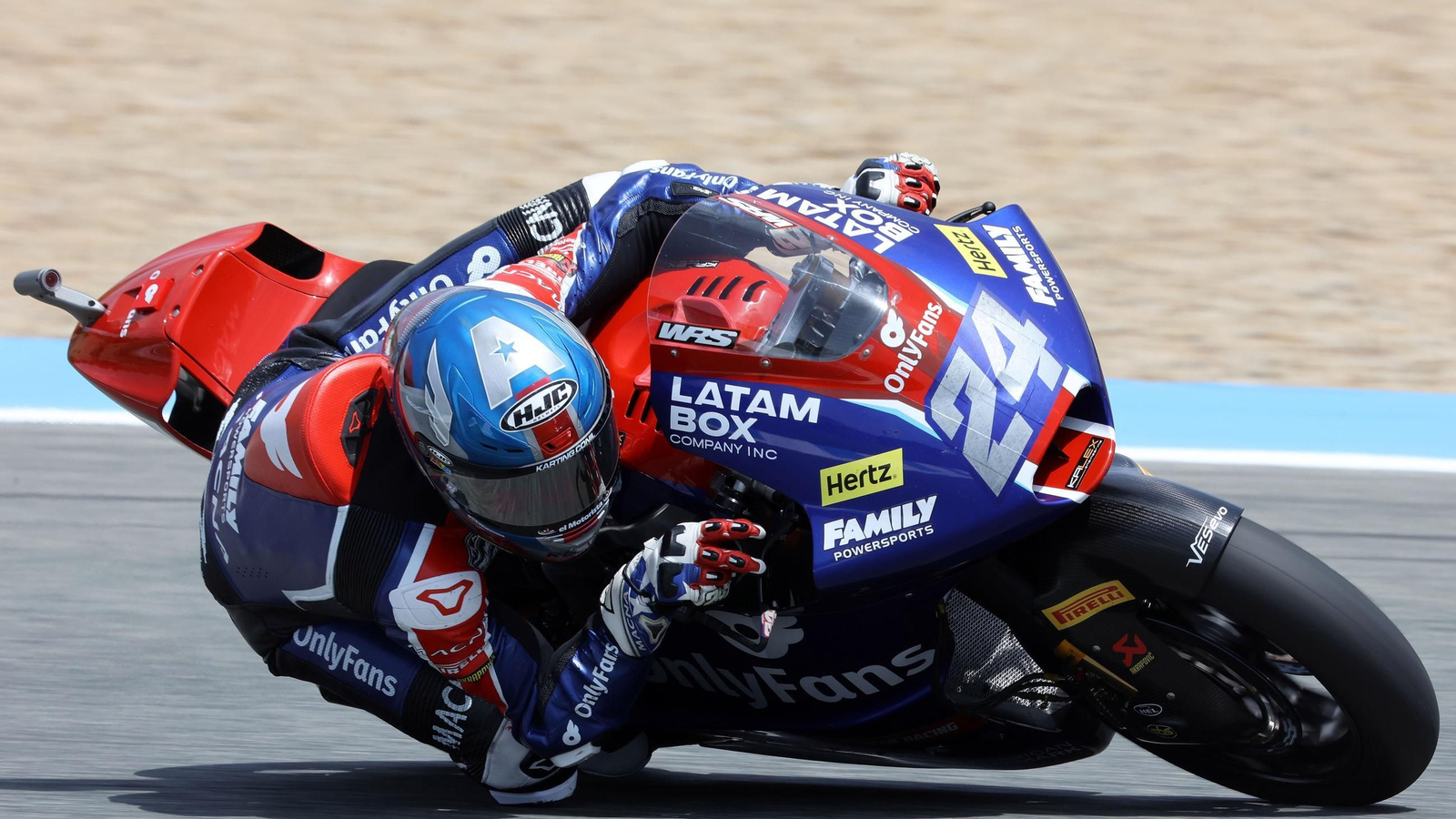 Imágenes de los entrenamientos de Moto2 del Viernes en Jerez