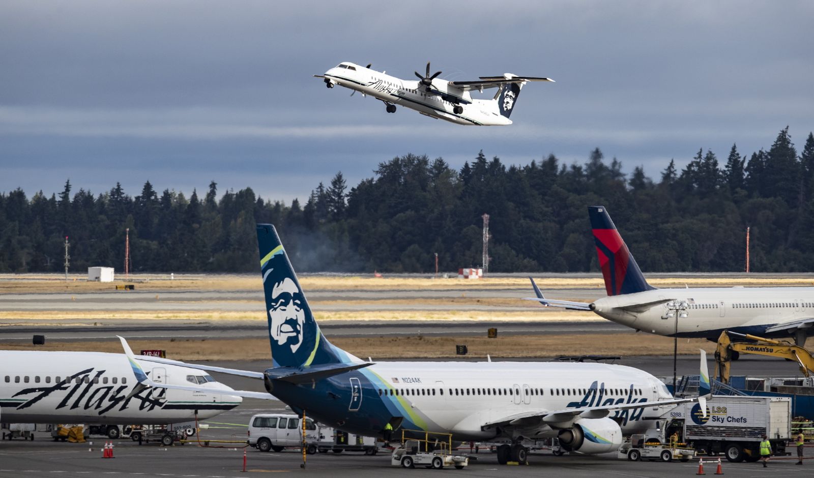 Imagen del aeropuerto de Seattle-Tacoma.