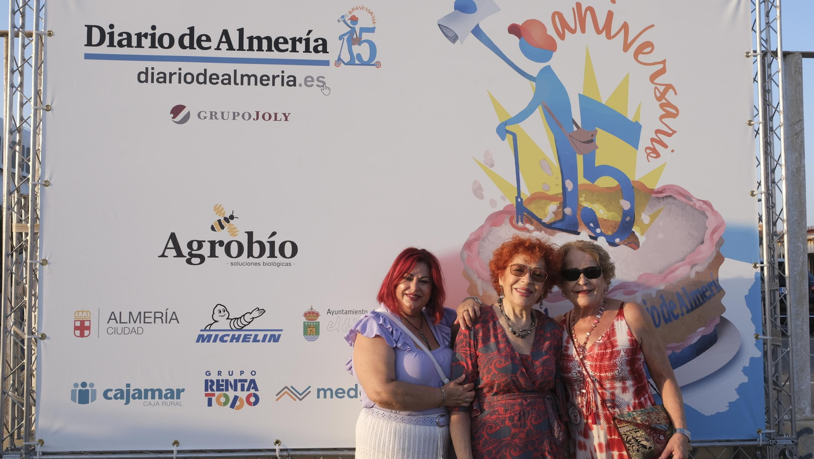 Imágenes de los asistentes a la Gala 15 Aniversario Diario de Almería