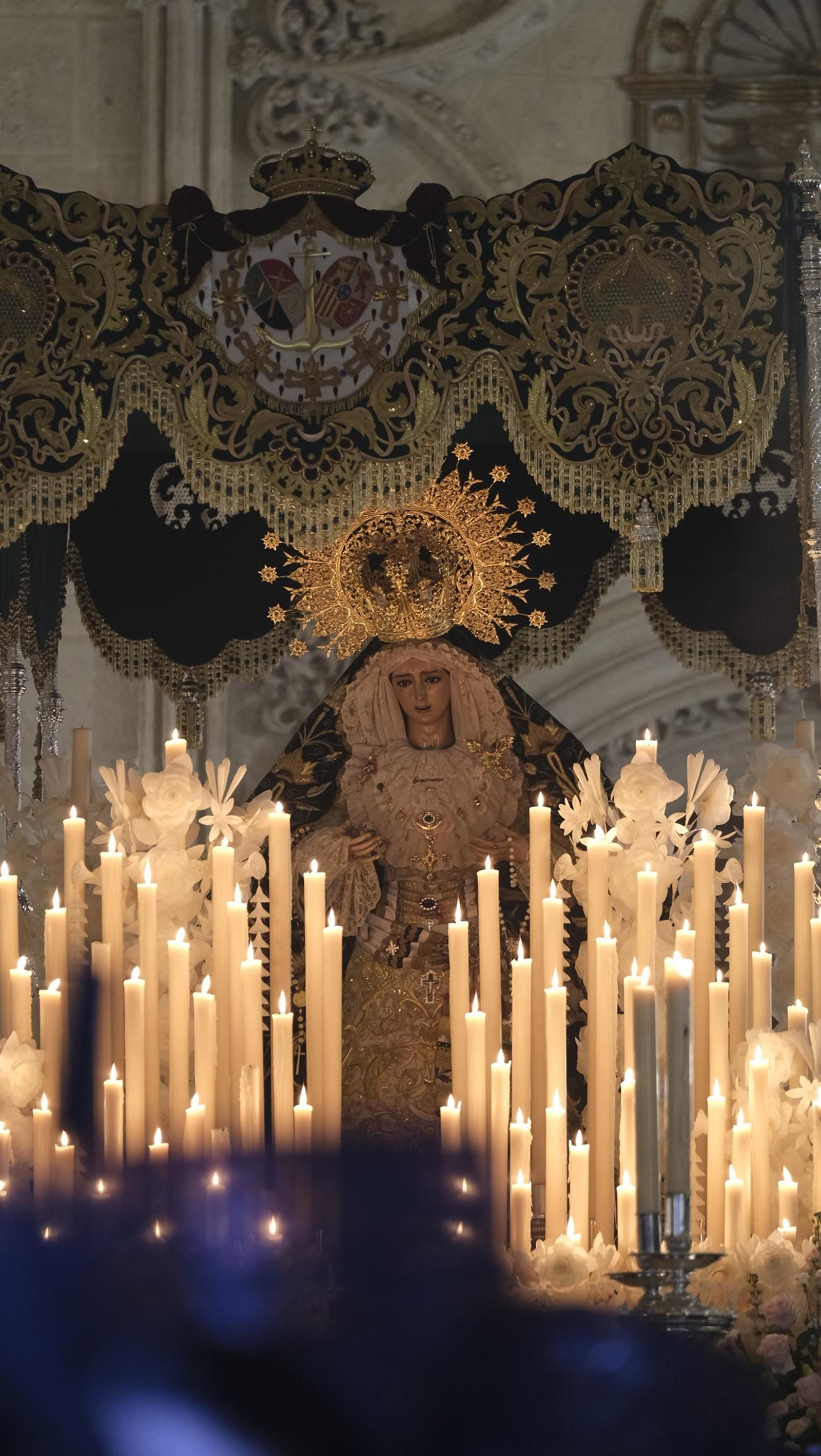 Procesión de Estudiantes en Almería, en imágenes