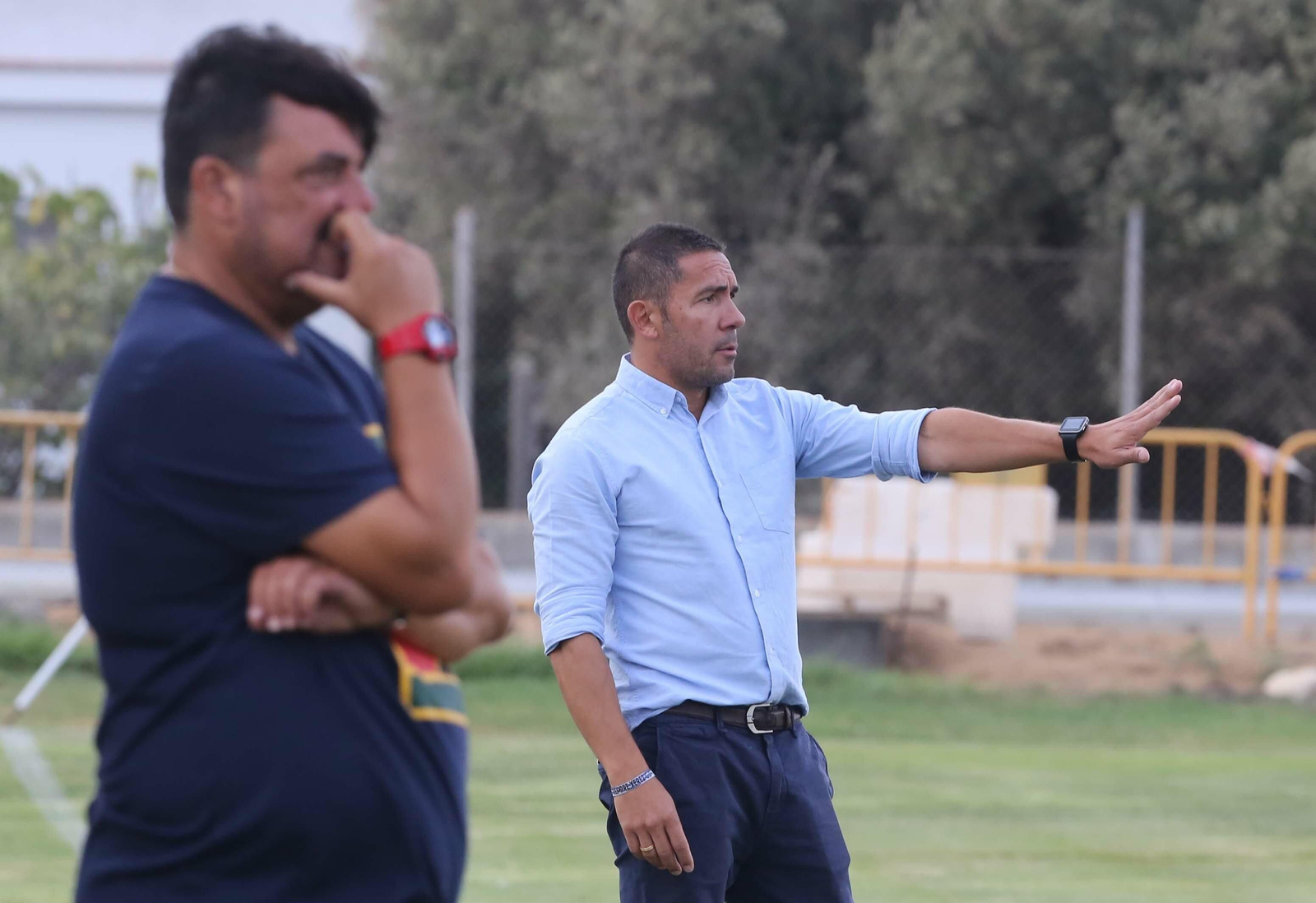 Imágenes del partido entre el Recreativo Portuense y el XerezCD