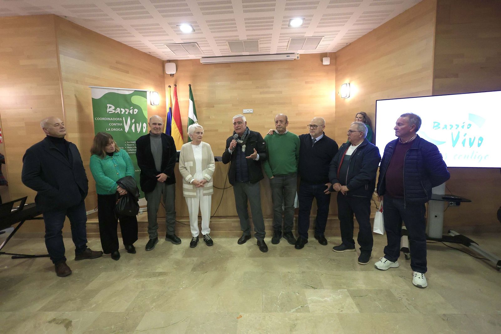 Fotos del acto por el 35 aniversario de la coordinadora Barrio Vivo de Algeciras