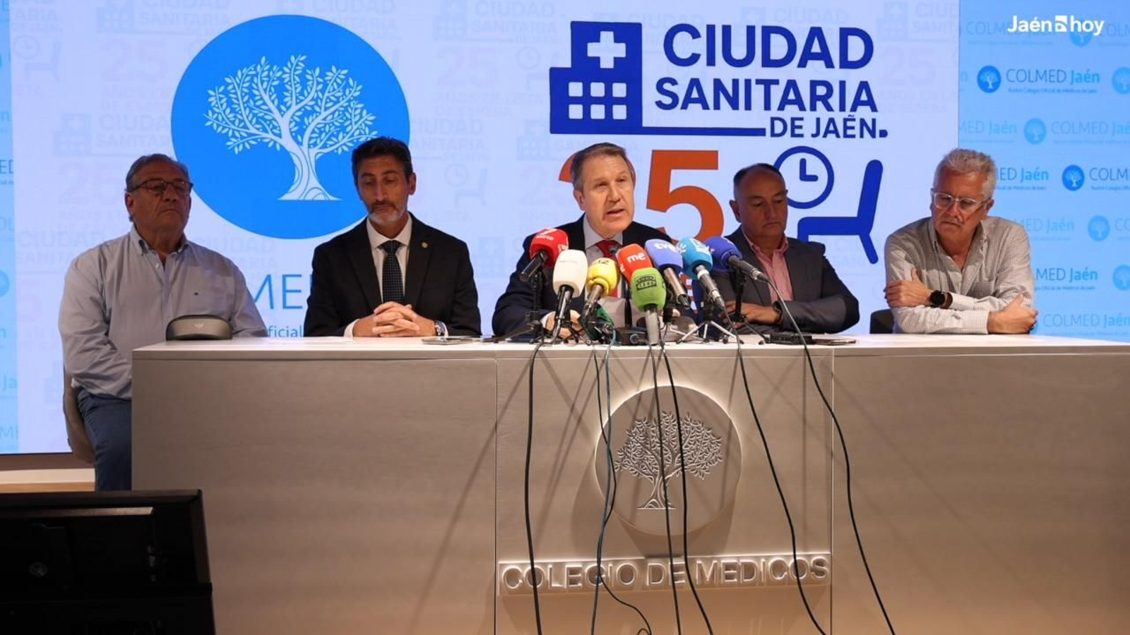 El Colegio Oficial de Médicos de Jaén presenta un manifiesto bajo el lema: 'Ciudad Sanitaria de Jaén: 25 años en lista de espera'