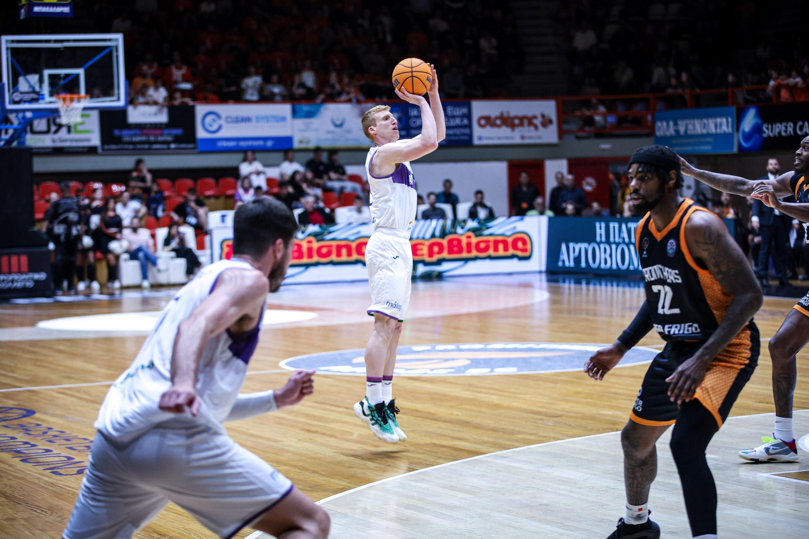 El Promitheas - Unicaja, en fotos