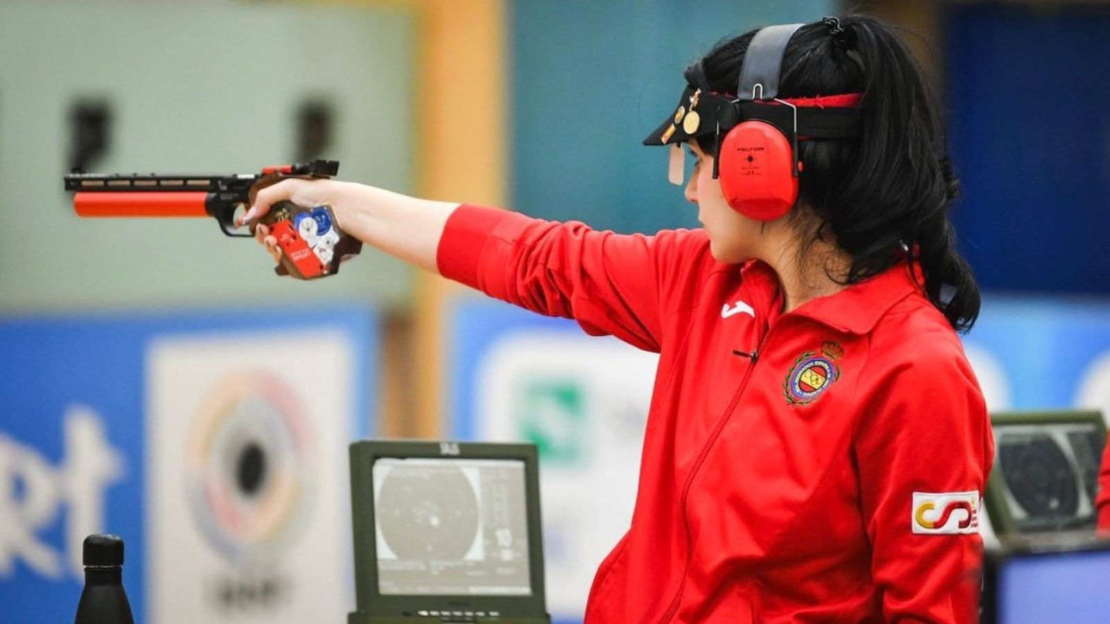 La almeriense Inés Ortega se consagra con el Oro en Tiro Olímpico en el Gran Prix de Ruse, en Eslovenia.