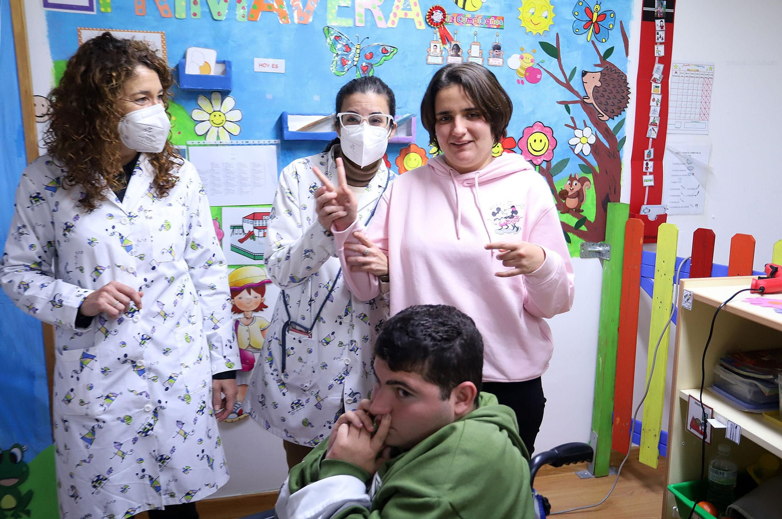 Un día en el Centro de Educación Especial Sagrada Familia