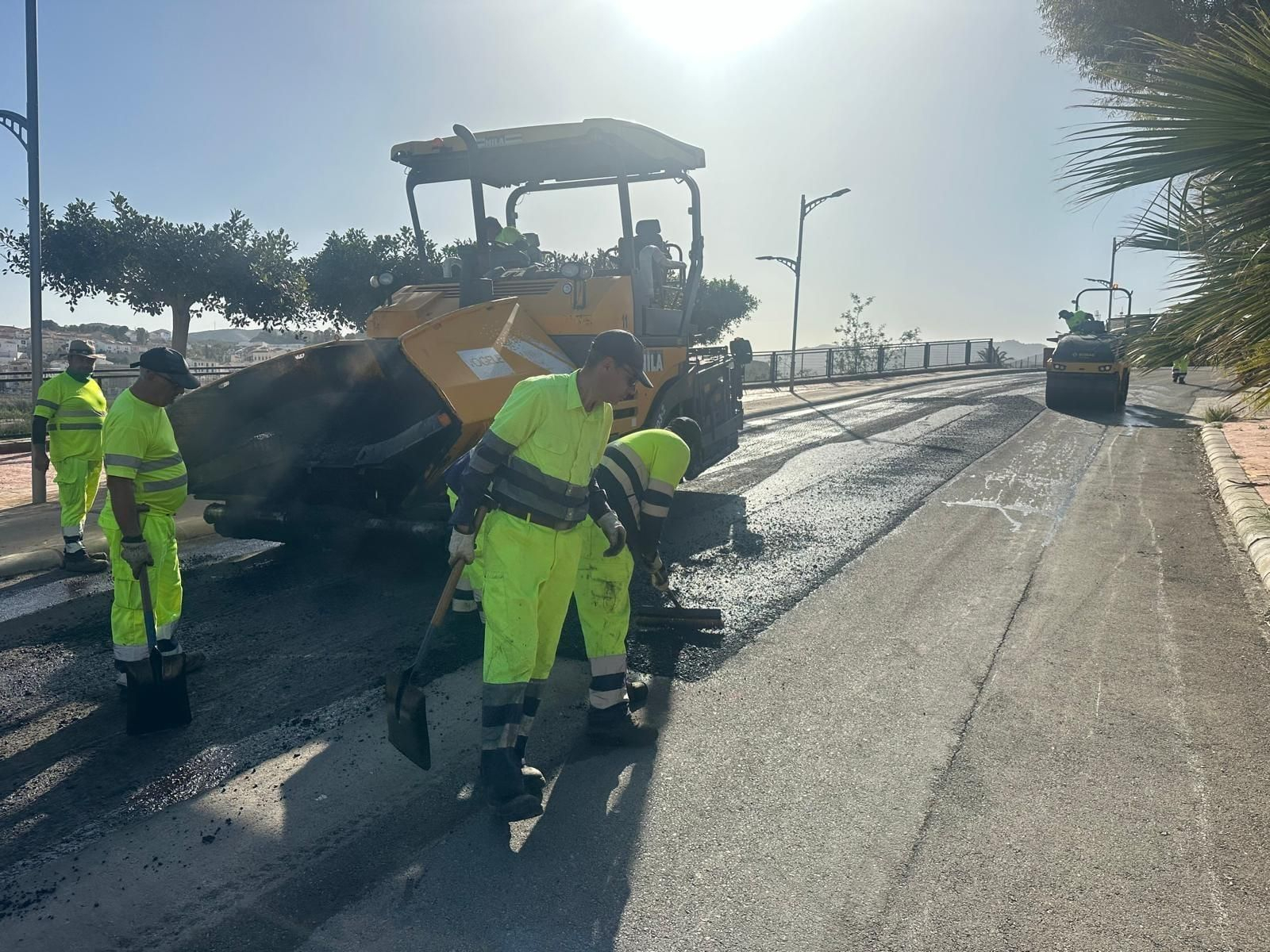 Imagen de los trabajos que tuvieron lugar la semana pasada