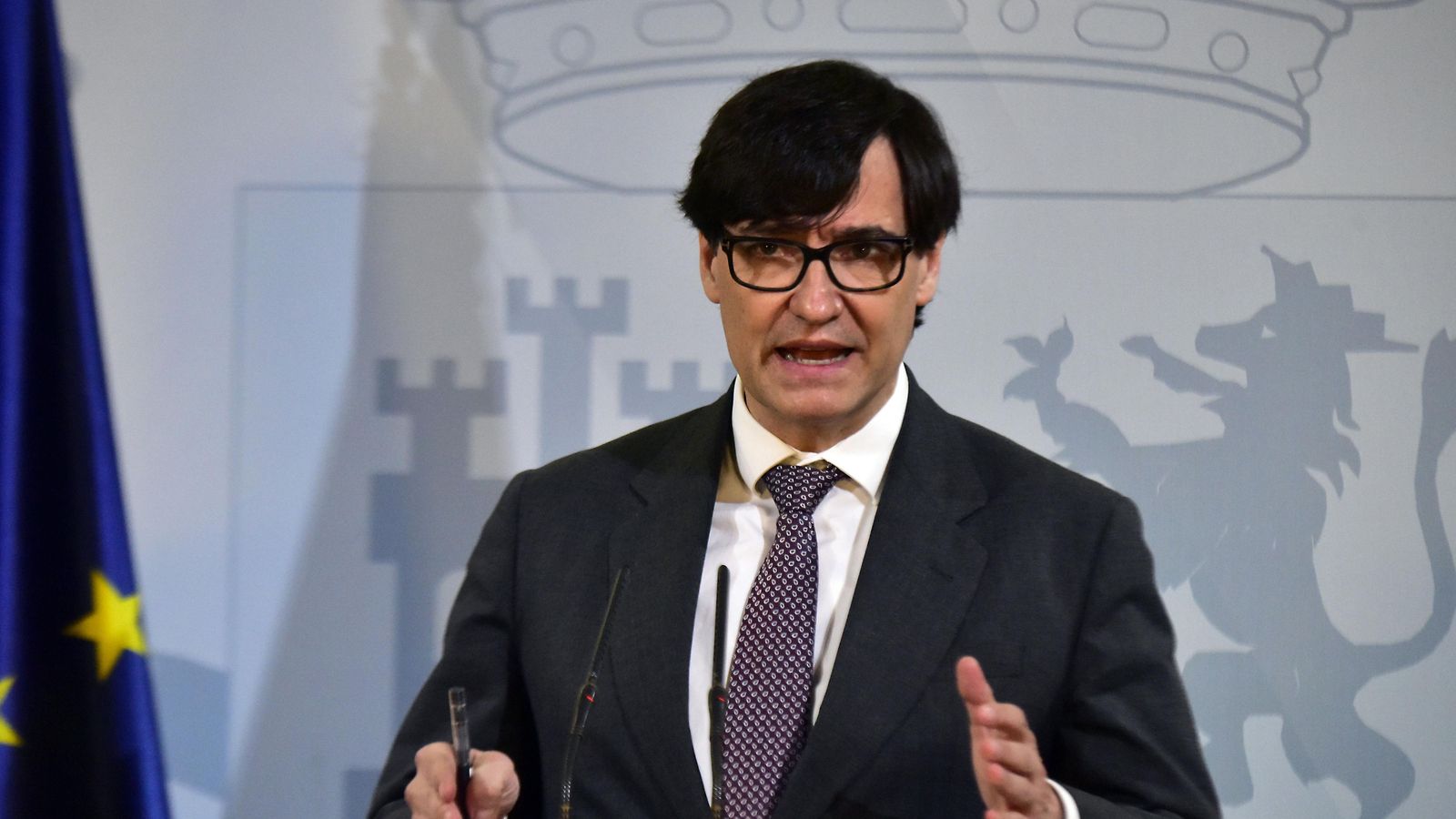 Salvador Illa, en rueda de prensa