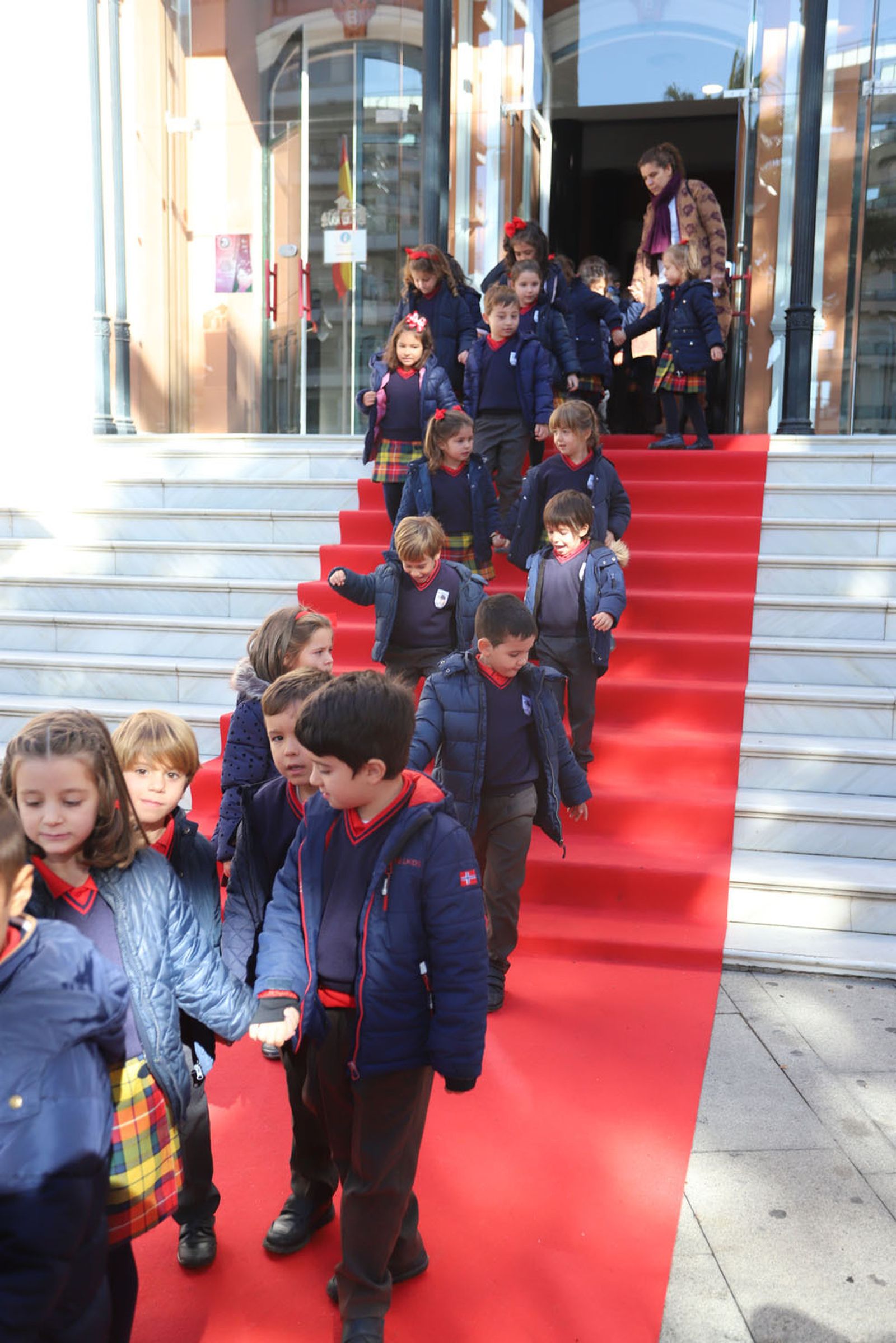 Imágenes de los mas pequeños disfrutando del Festival de Cine Iberoamericano de Huelva