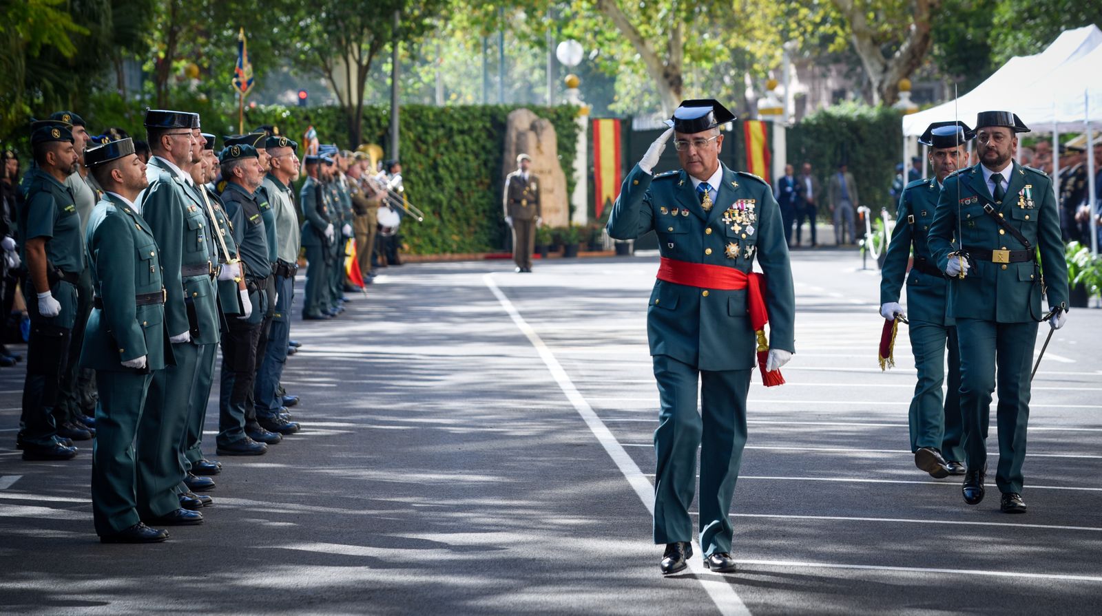 Imágenes del acto del día del Pilar de la Guardia Civil