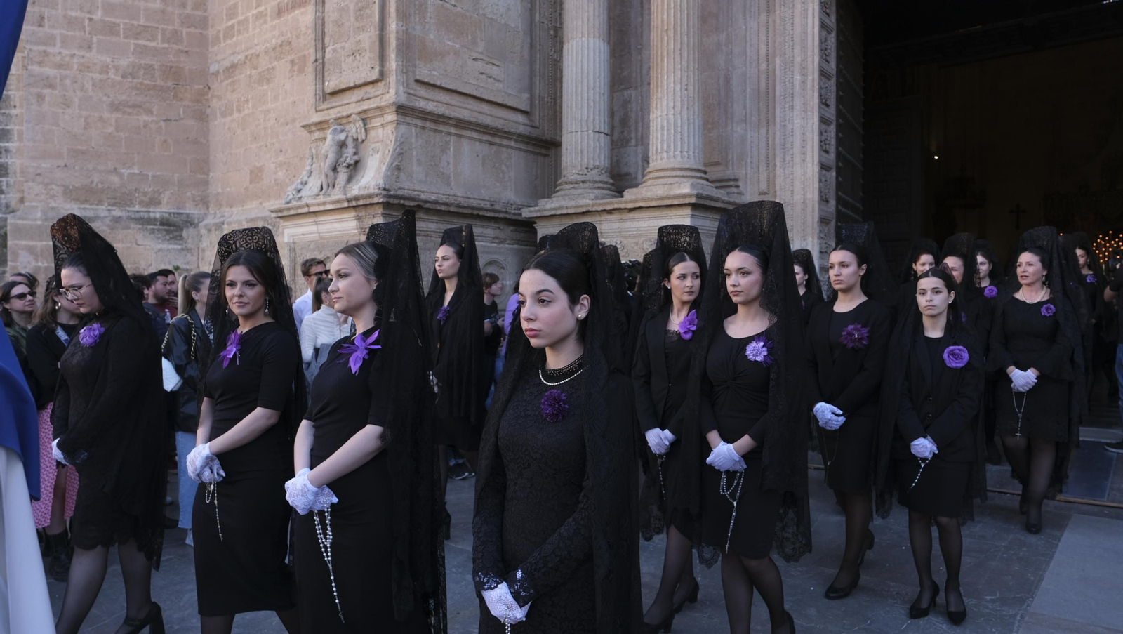 La procesión de Prendimiento en Almería, en imágenes