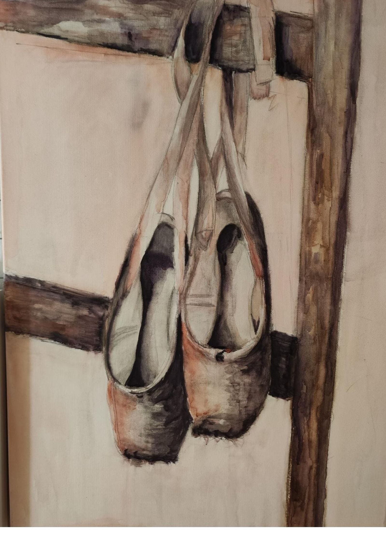 Una de las obras de Sandra Pavía.