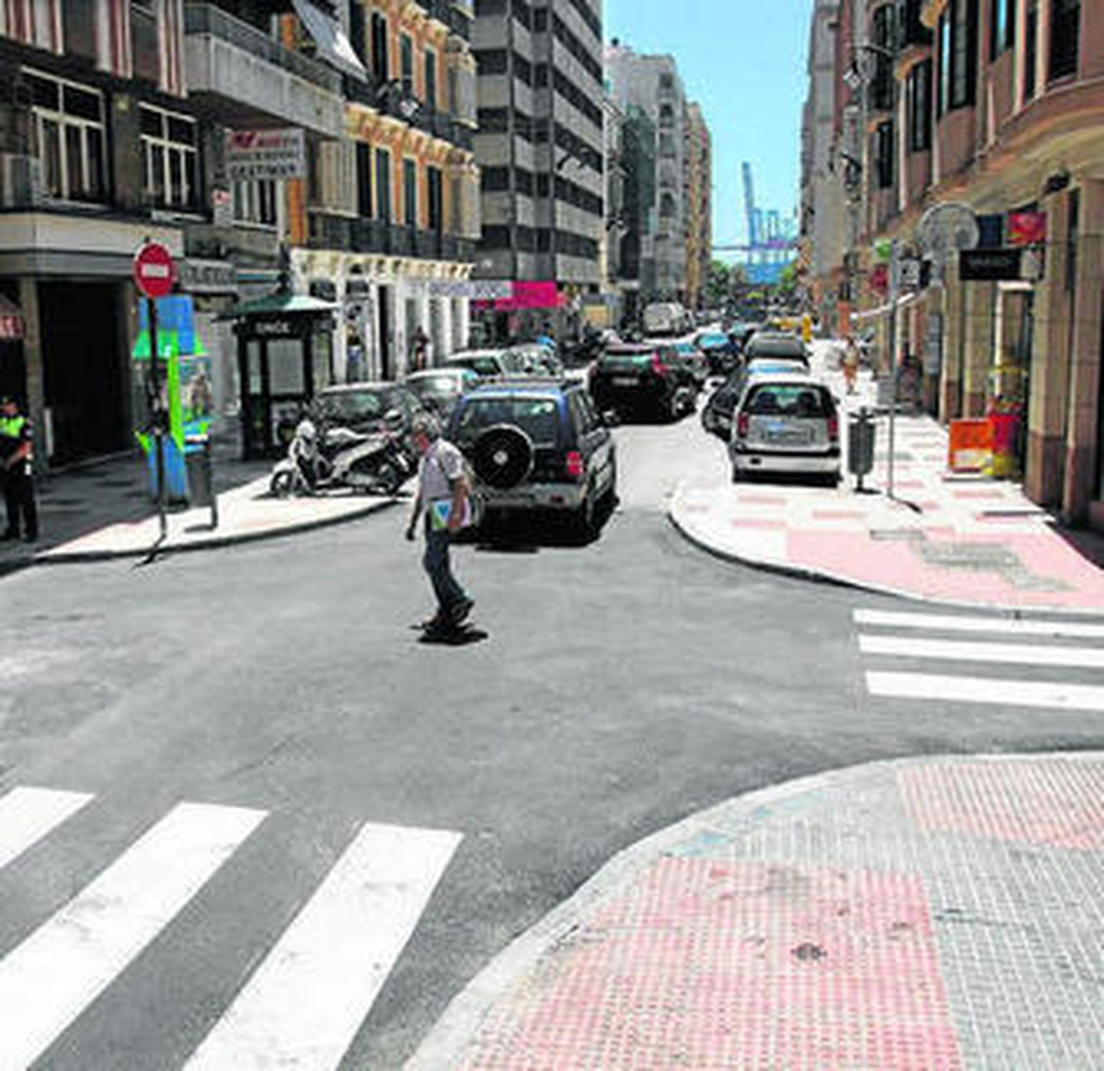 Imagen de la calle Tomás Heredia.