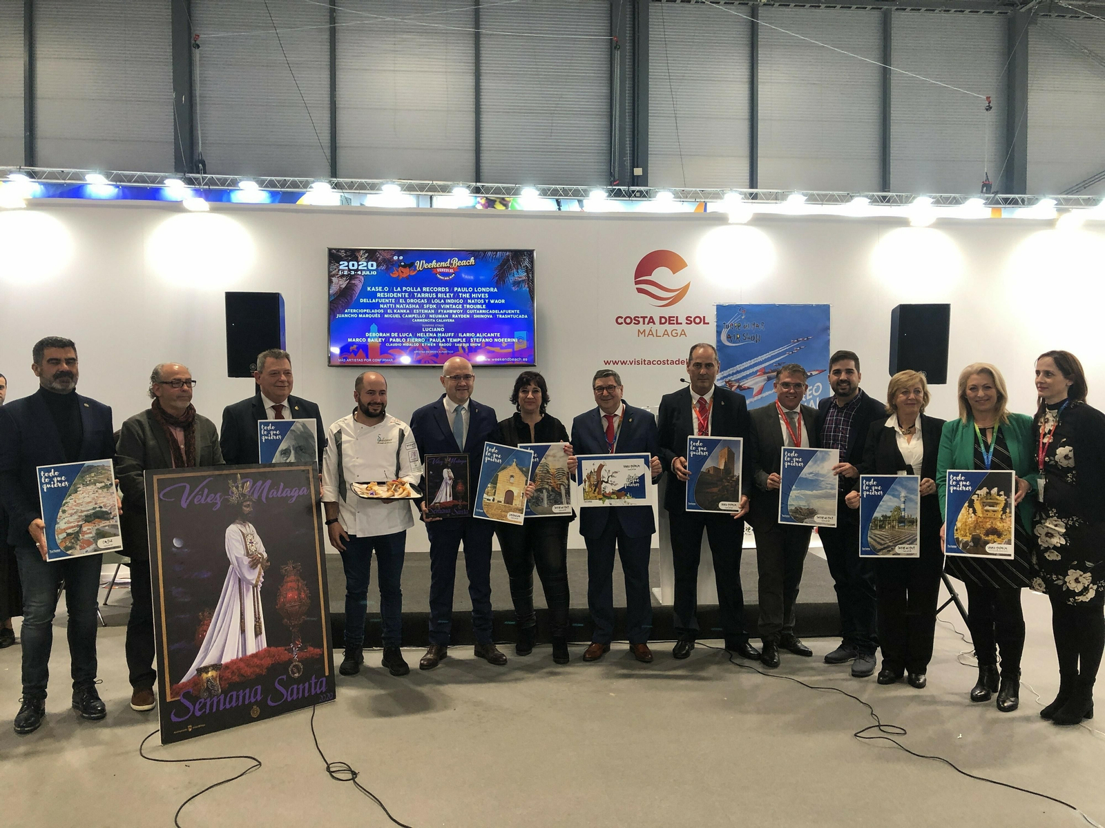 Vélez-Málaga se presenta en Fitur como un destino único gracias a la diversidad.