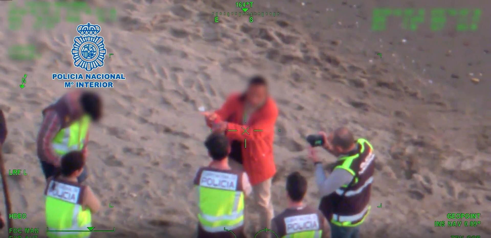 Autor confeso del crimen durante la reconstrucción de los hechos.