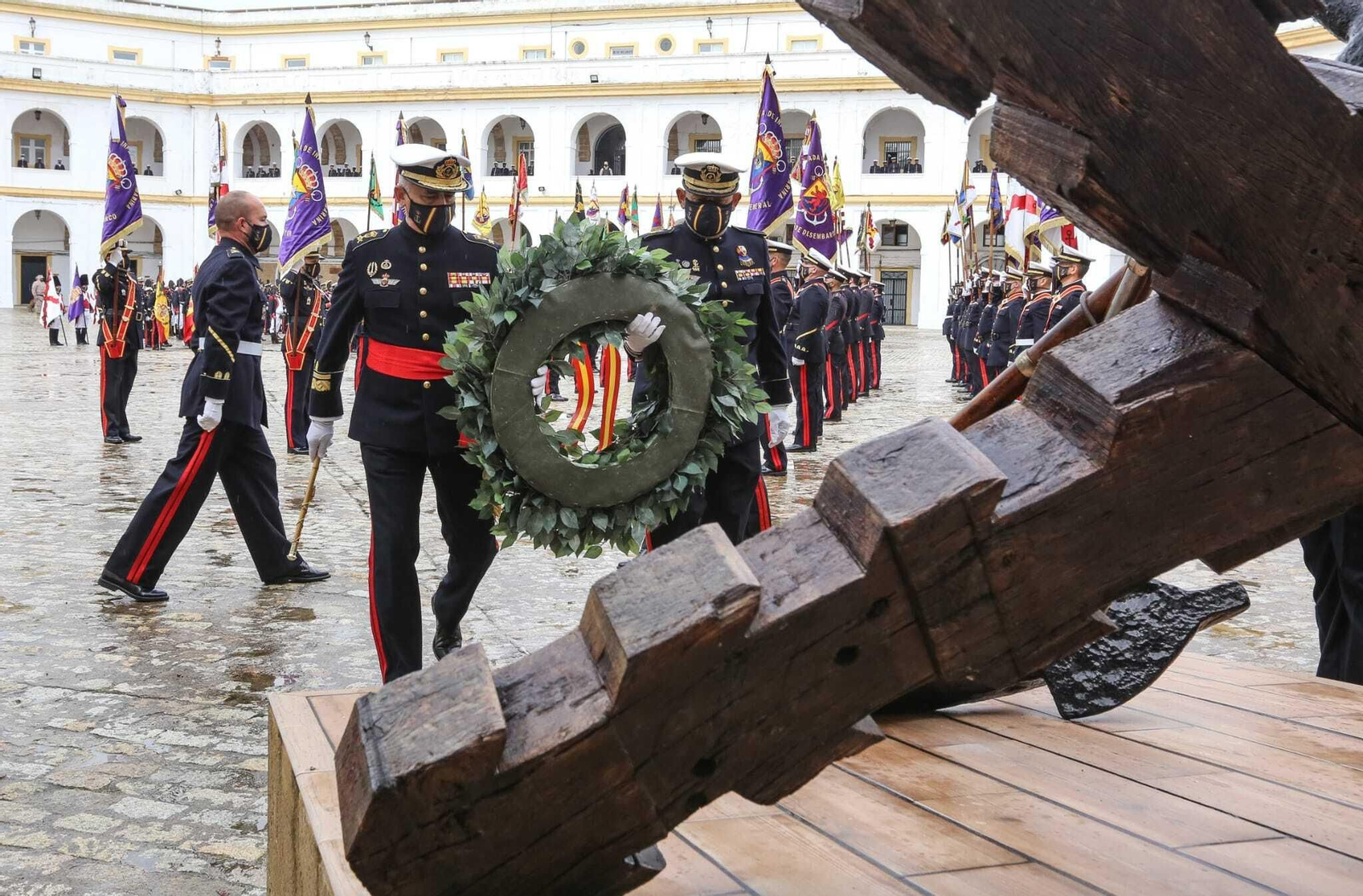 Así ha sido la conmemoración del 484 aniversario de la Infantería de Marina