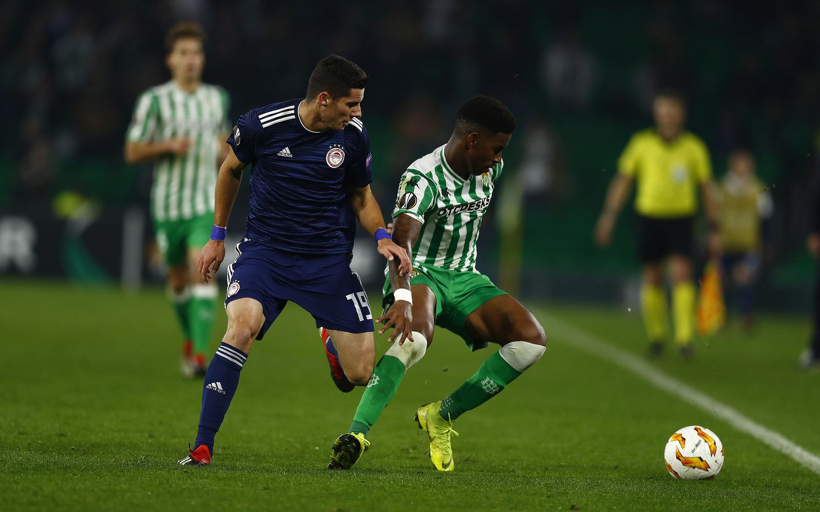 Las imágenes del Betis-Olympiacos