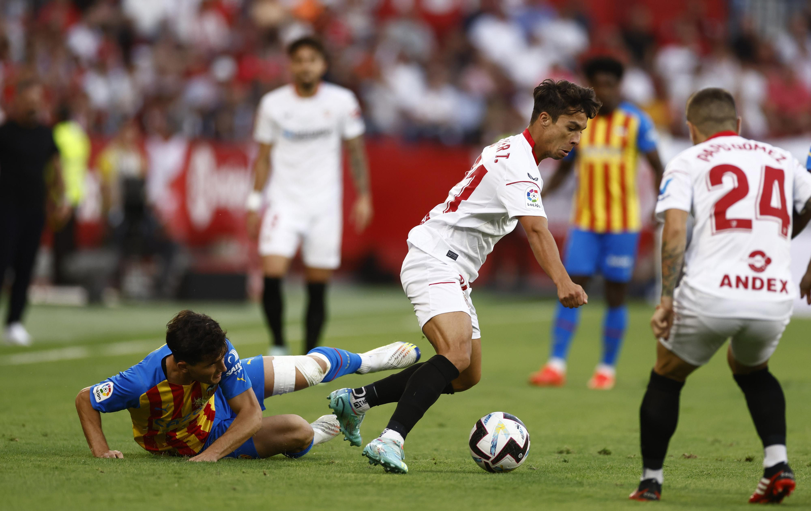 Las imágenes del Sevilla-Valencia