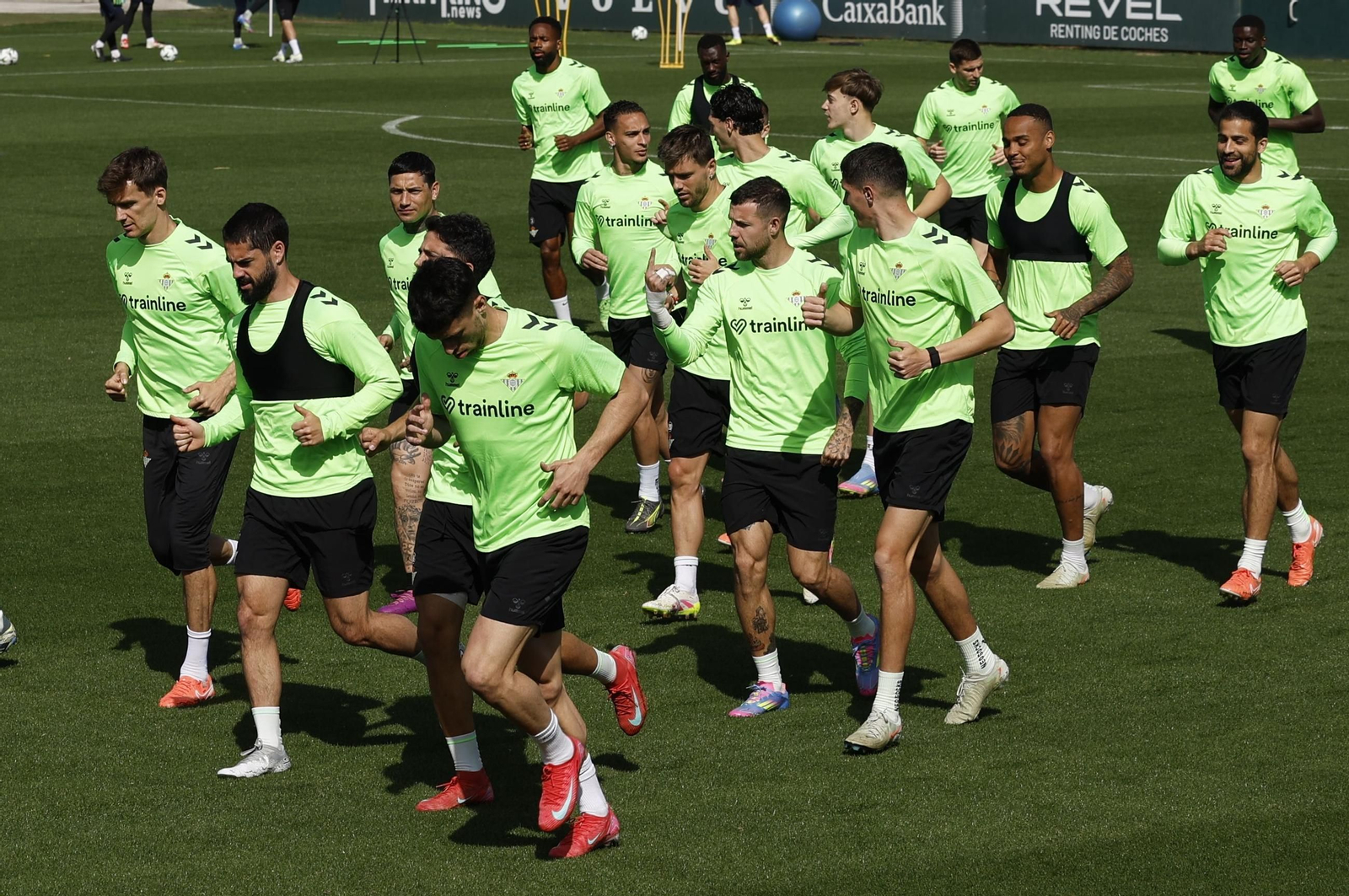 Las fotos de la previa del Betis - Jagiellonia