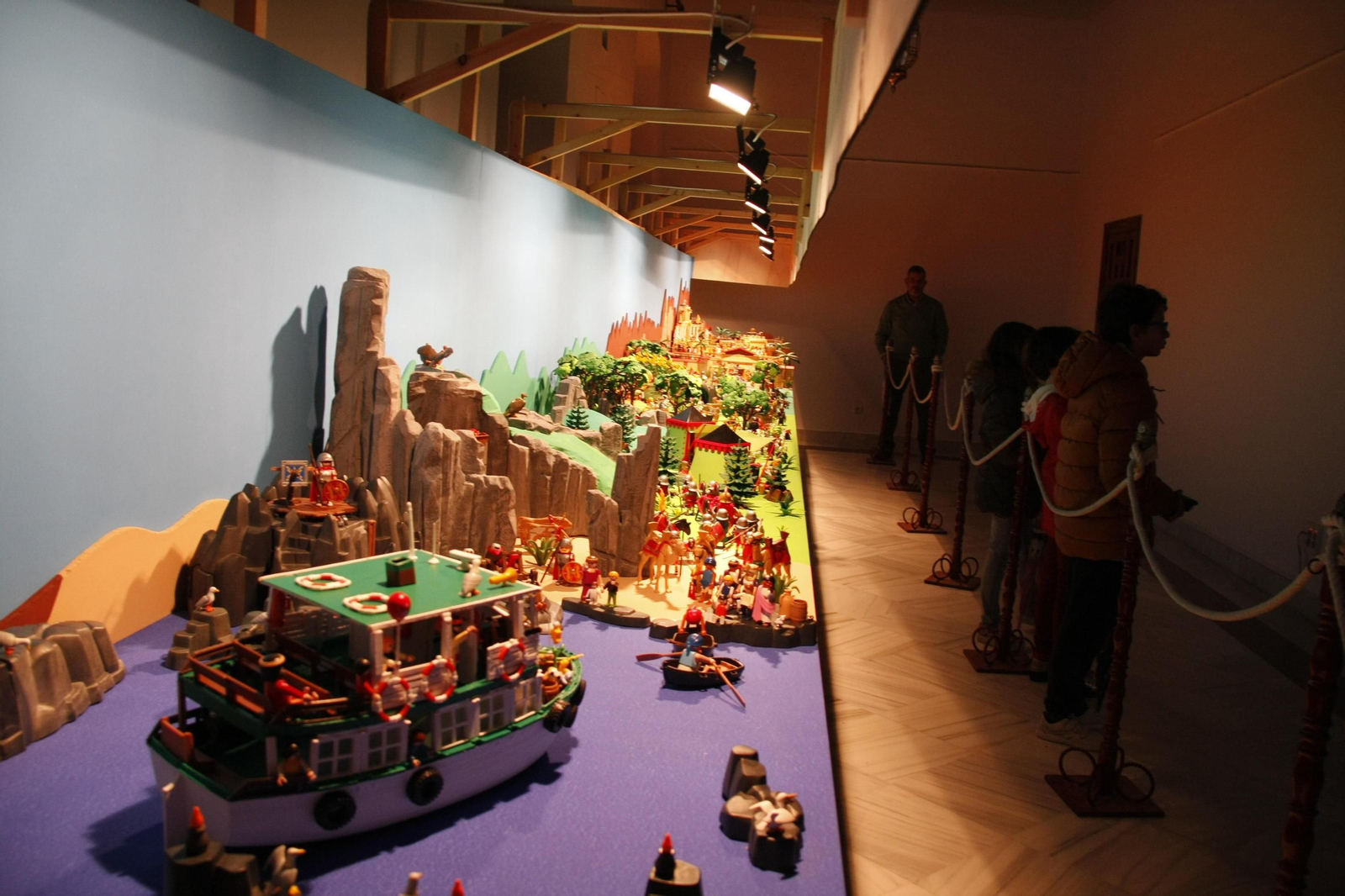 El Vapor 'Adriano III' también tiene su sitio en esta representación y ha sido elaborado especialmente para la ocasión.