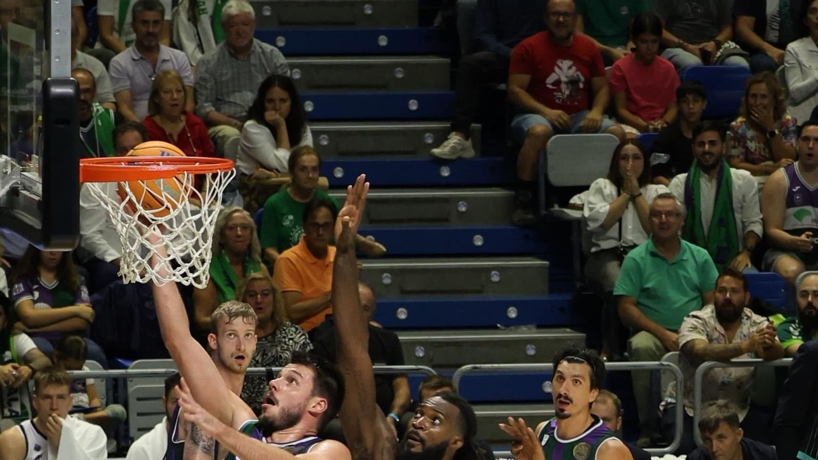 Las mejores fotos del Unicaja-King Szczecin de la BCL