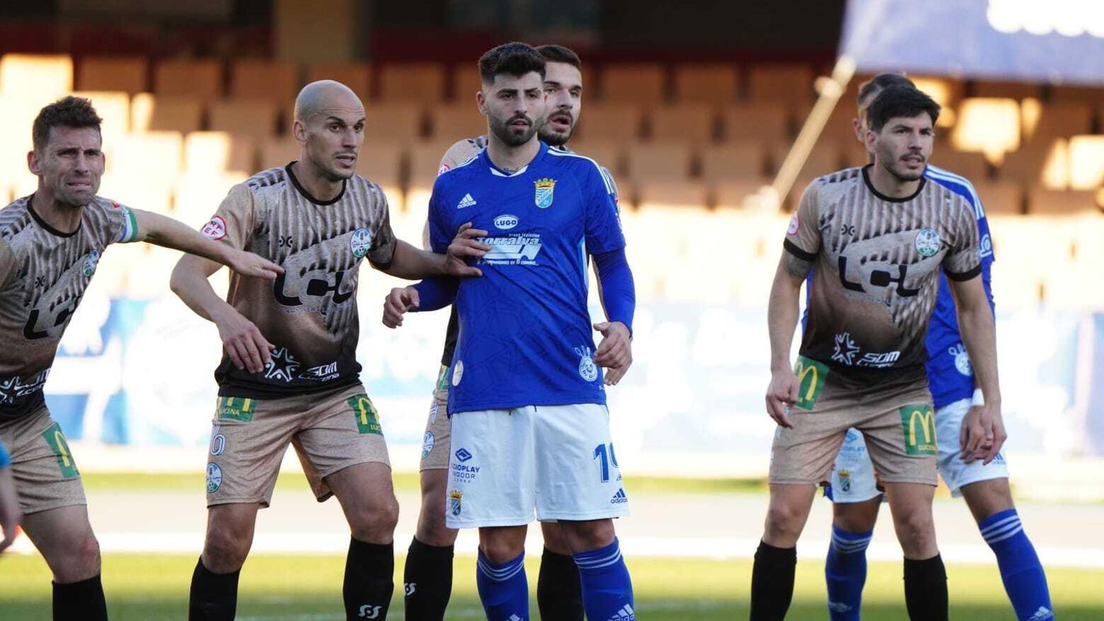 Brian Martín tuvo un debut gris con la camiseta azulina.