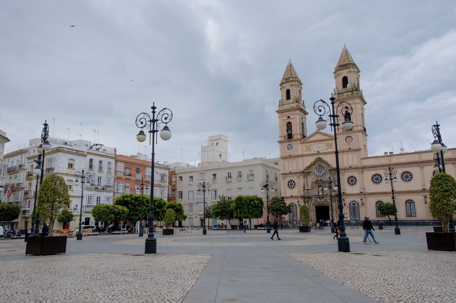 Plaza de San Antonio de Cádiz.