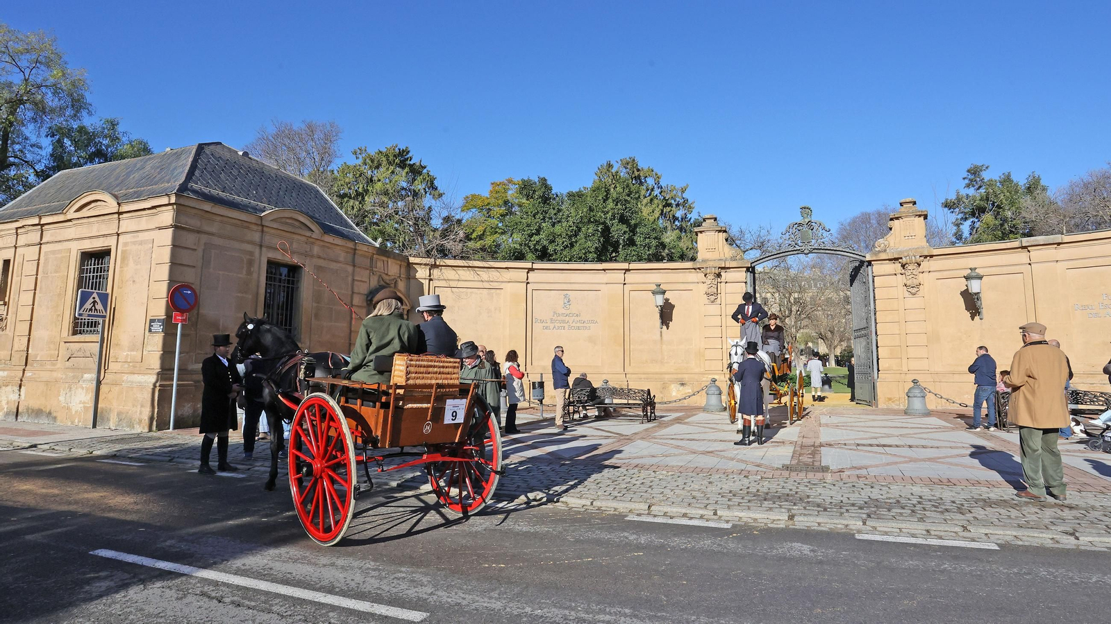 Concurso de enganches por las calles de Jerez