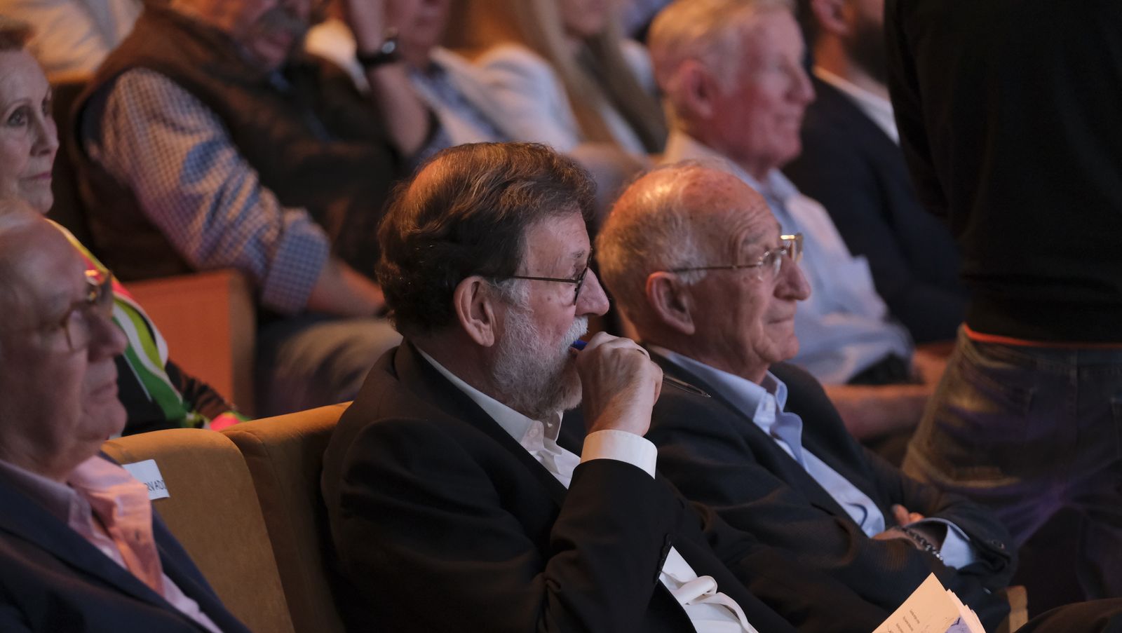 Imágenes de Rajoy apoyando la candidatura de Gabriel Amat a la Alcaldía de Roquetas de Mar