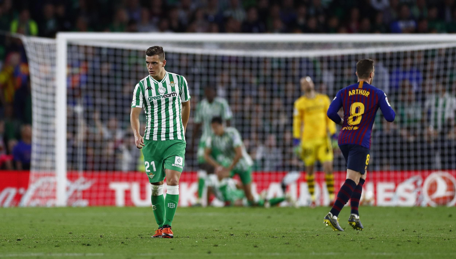 El Betis-Barcelona, en imágenes