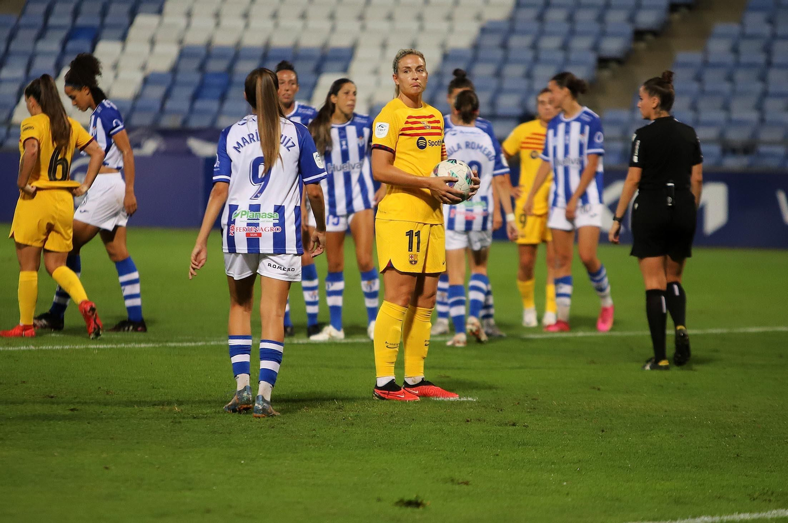 Imágenes del Sporting de Huelva-FC Barcelona