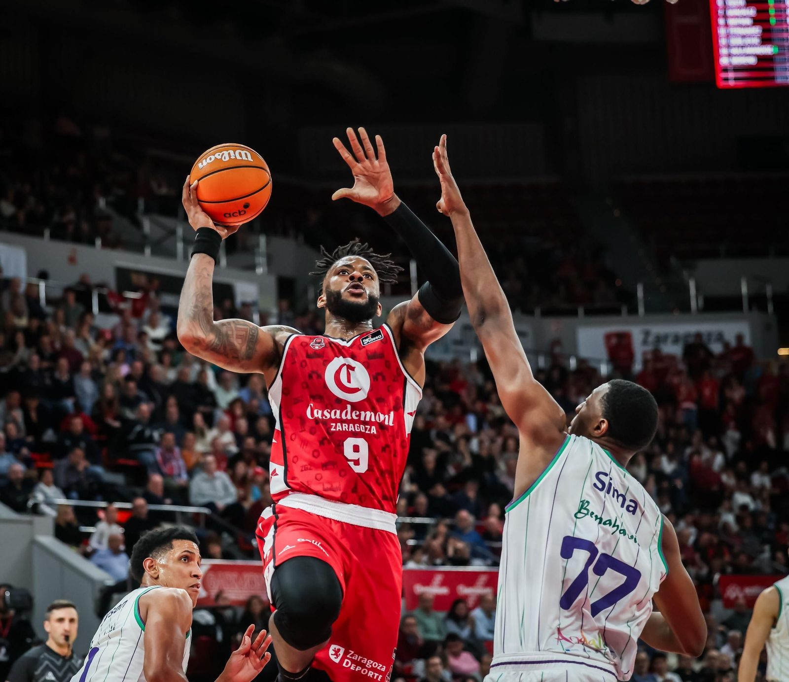 El Casademont Zaragoza-Unicaja, en fotos