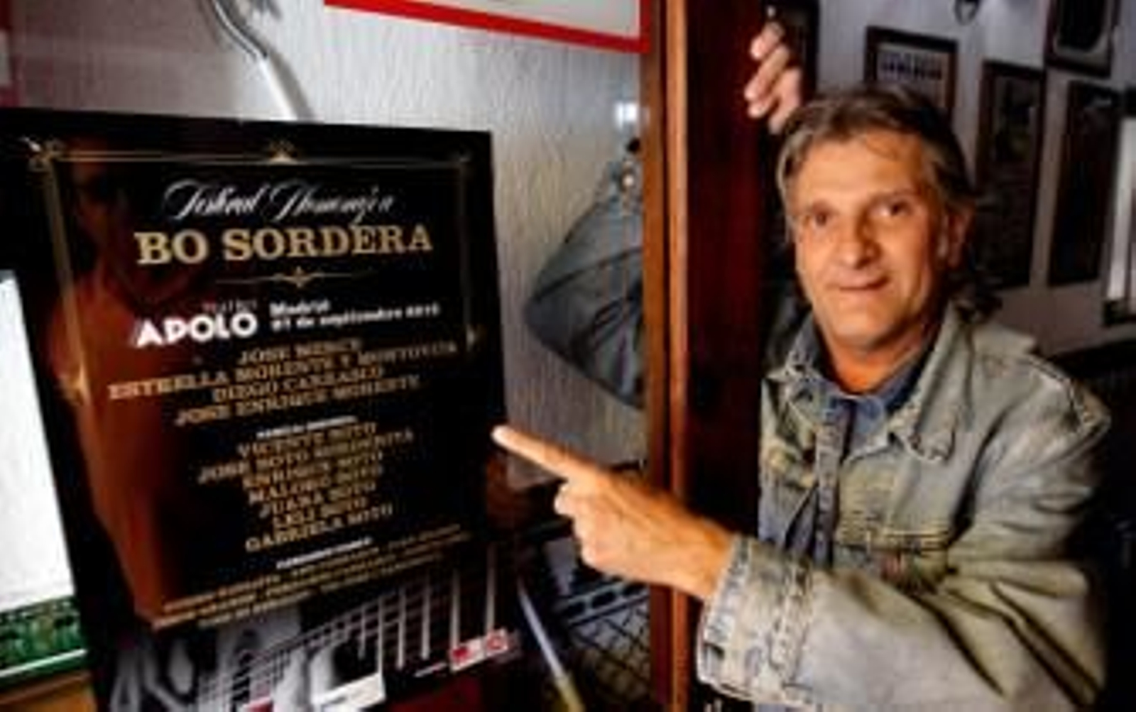 Madrid tributa hoy un reconocimiento a 'El Bo' con un espectáculo en el Apolo