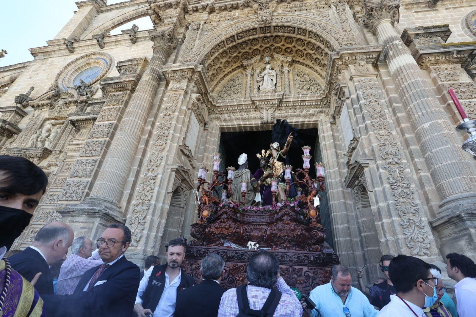 Las imágenes de regreso de las hermandades de la Sed, Candelaria, Paz y Clemencia a sus templos