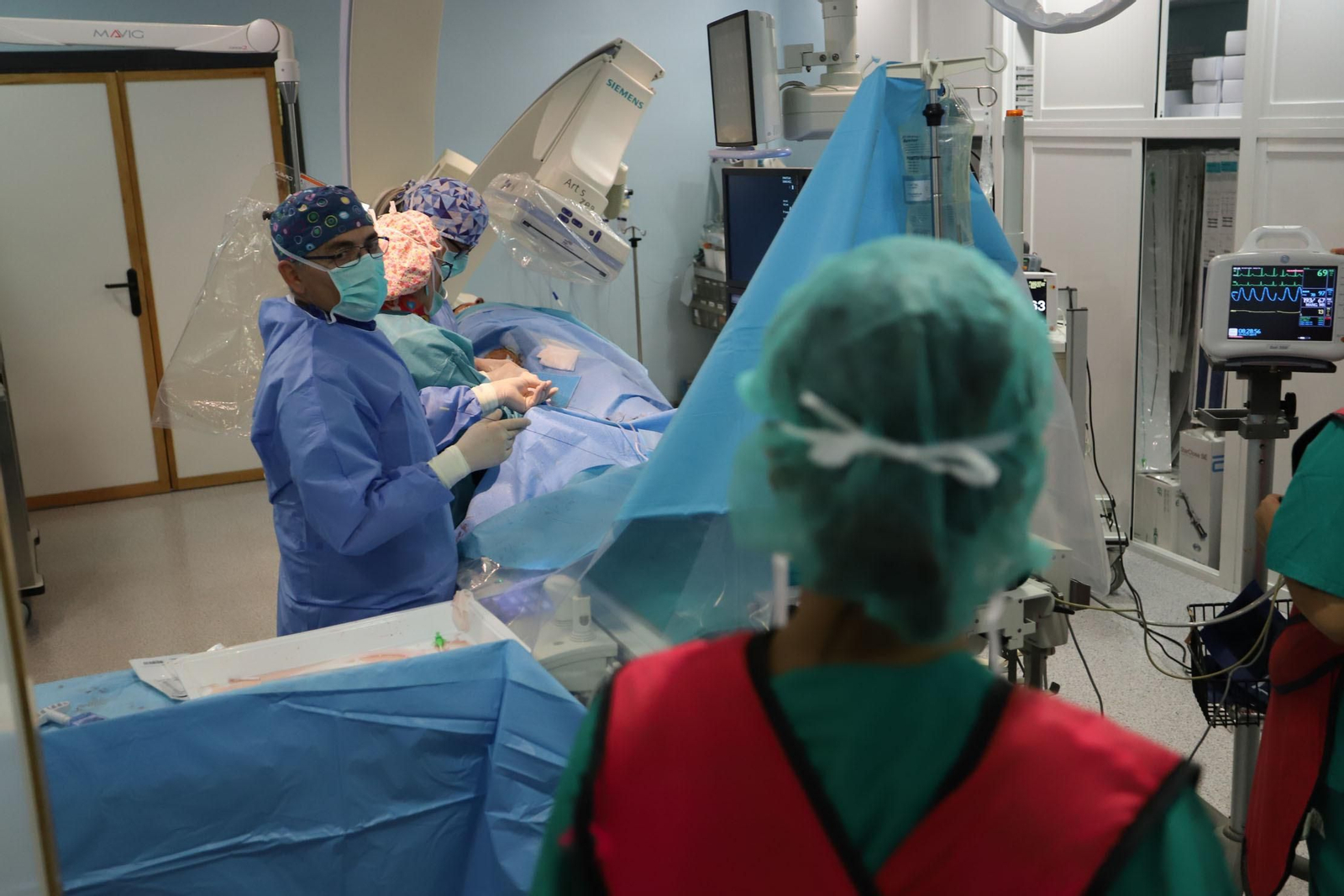 Intervención en el Juan Ramón Jiménez.