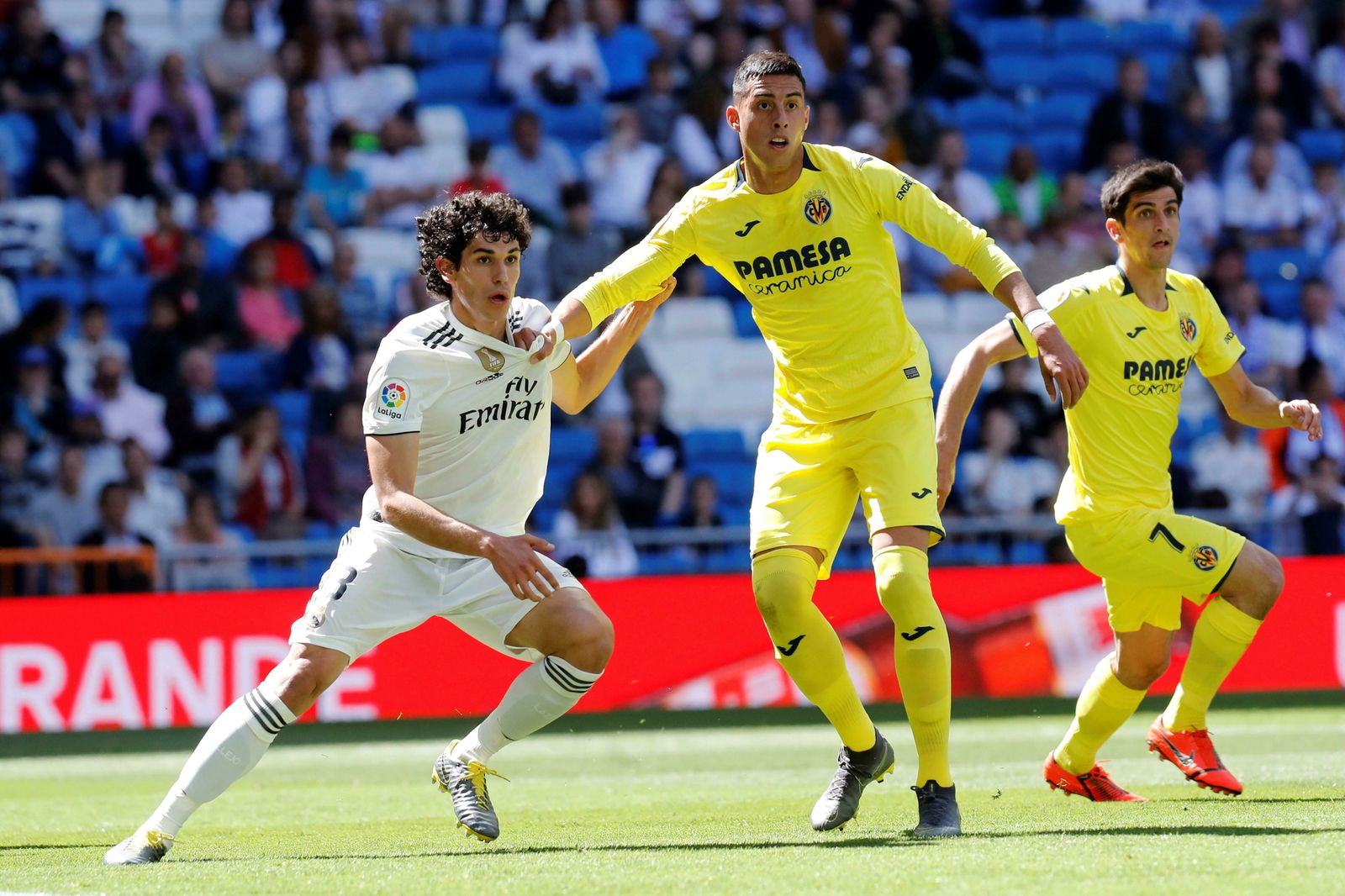 El Real Madrid - Villarreal, en imágenes