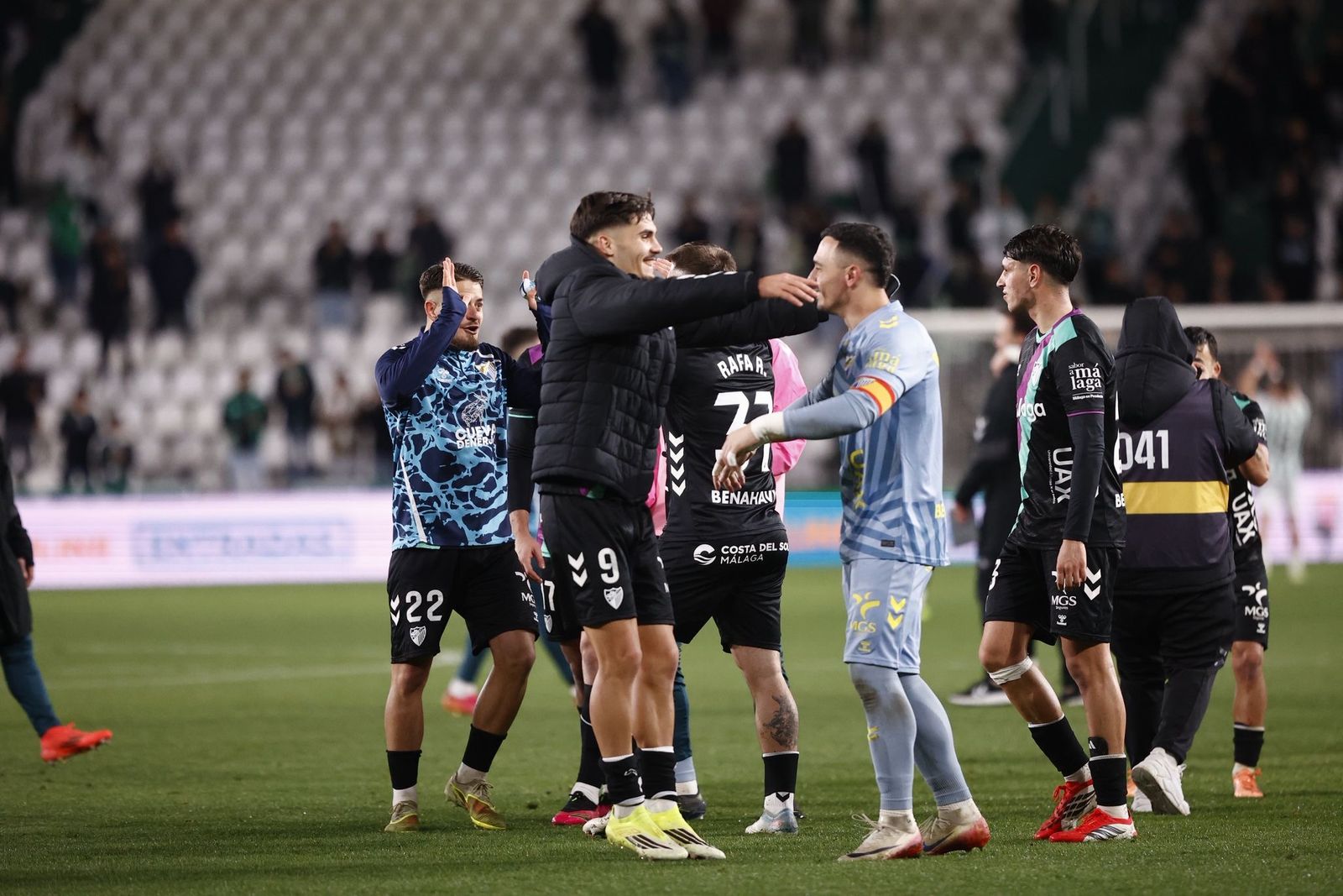 El Córdoba-Málaga CF, en fotos