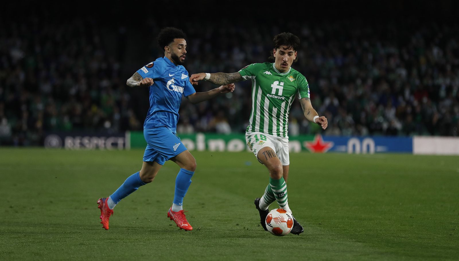 Las imágenes de Betis-Zenit