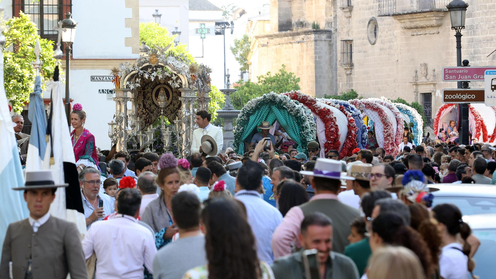 Vuelta a Jerez de la hermandad del Rocío