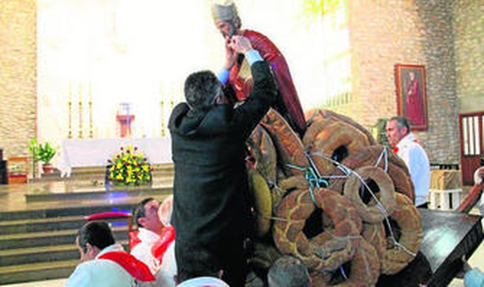 San Ildefonso recibe su distinción municipal.