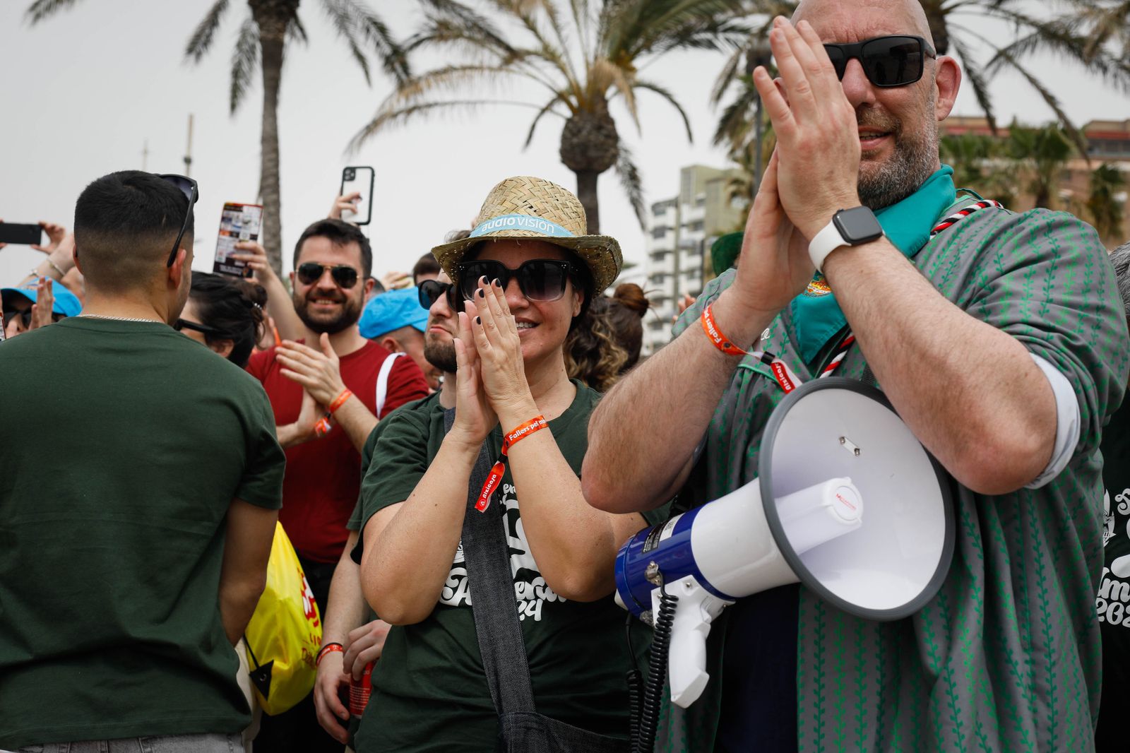 Las mejores imágenes de la "Globotá" en las fallas de Almería