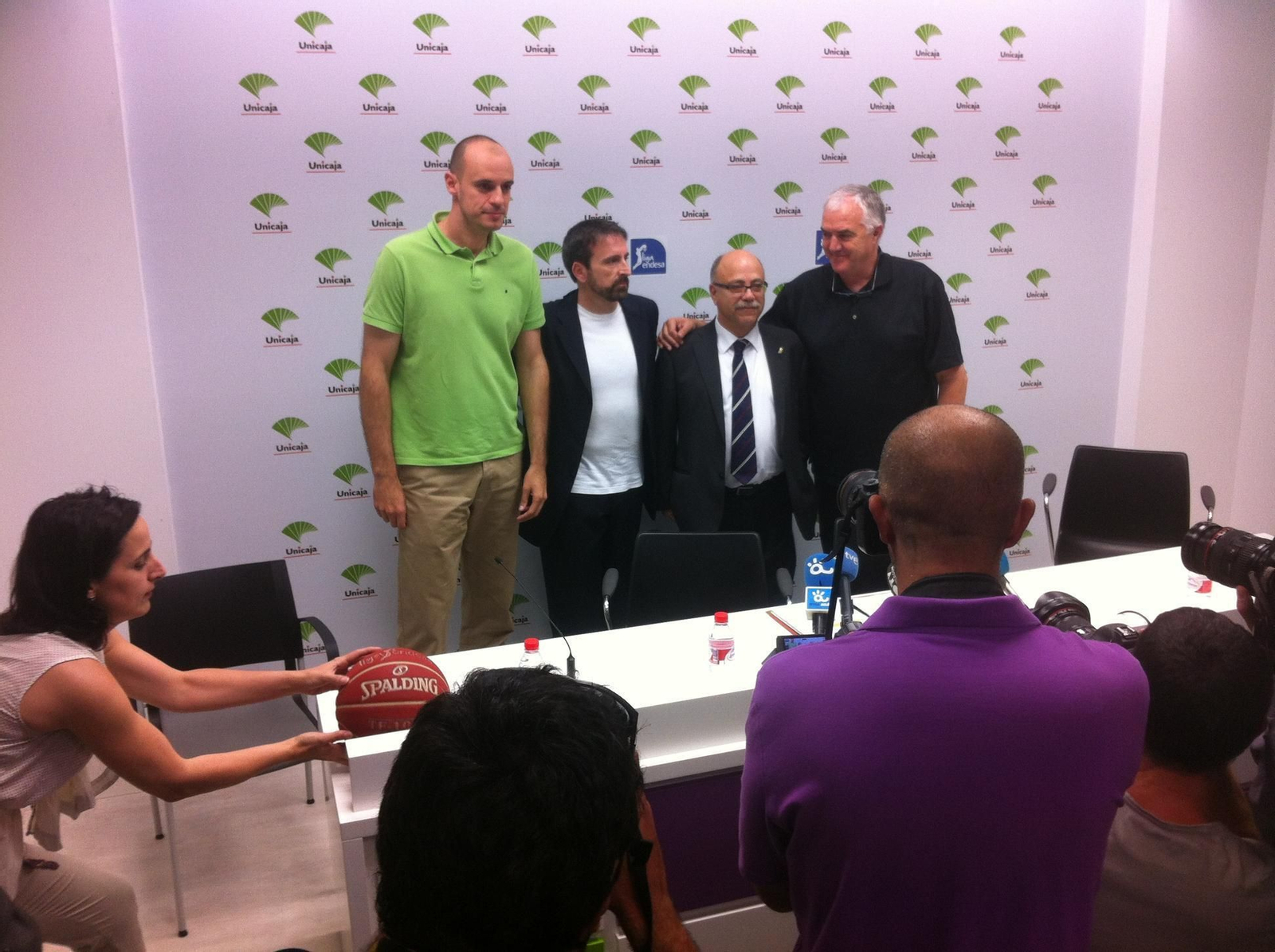 La era de Eduardo García como presidente del Unicaja, en fotos